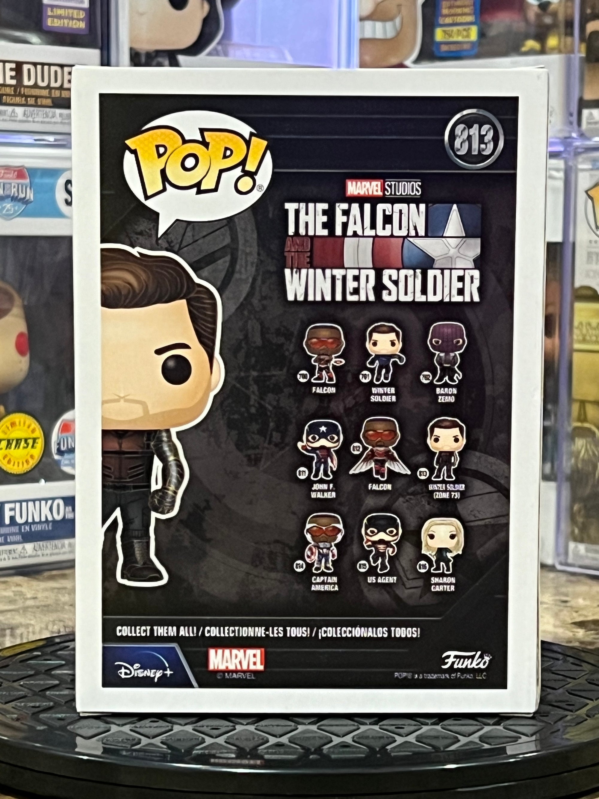 Funko Pop The Falcon and the Winter Soldier Winter Soldier(zone73) #813