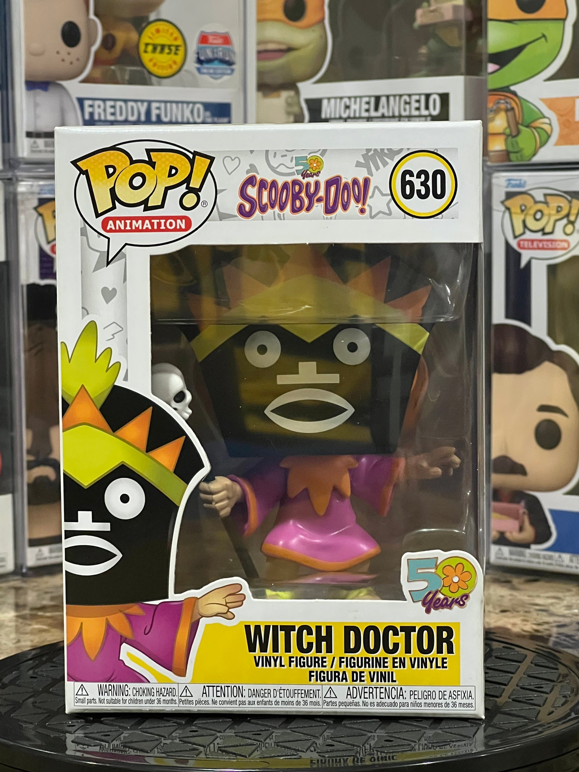 Funko Pop Scooby-Doo! Witch Doctor #630