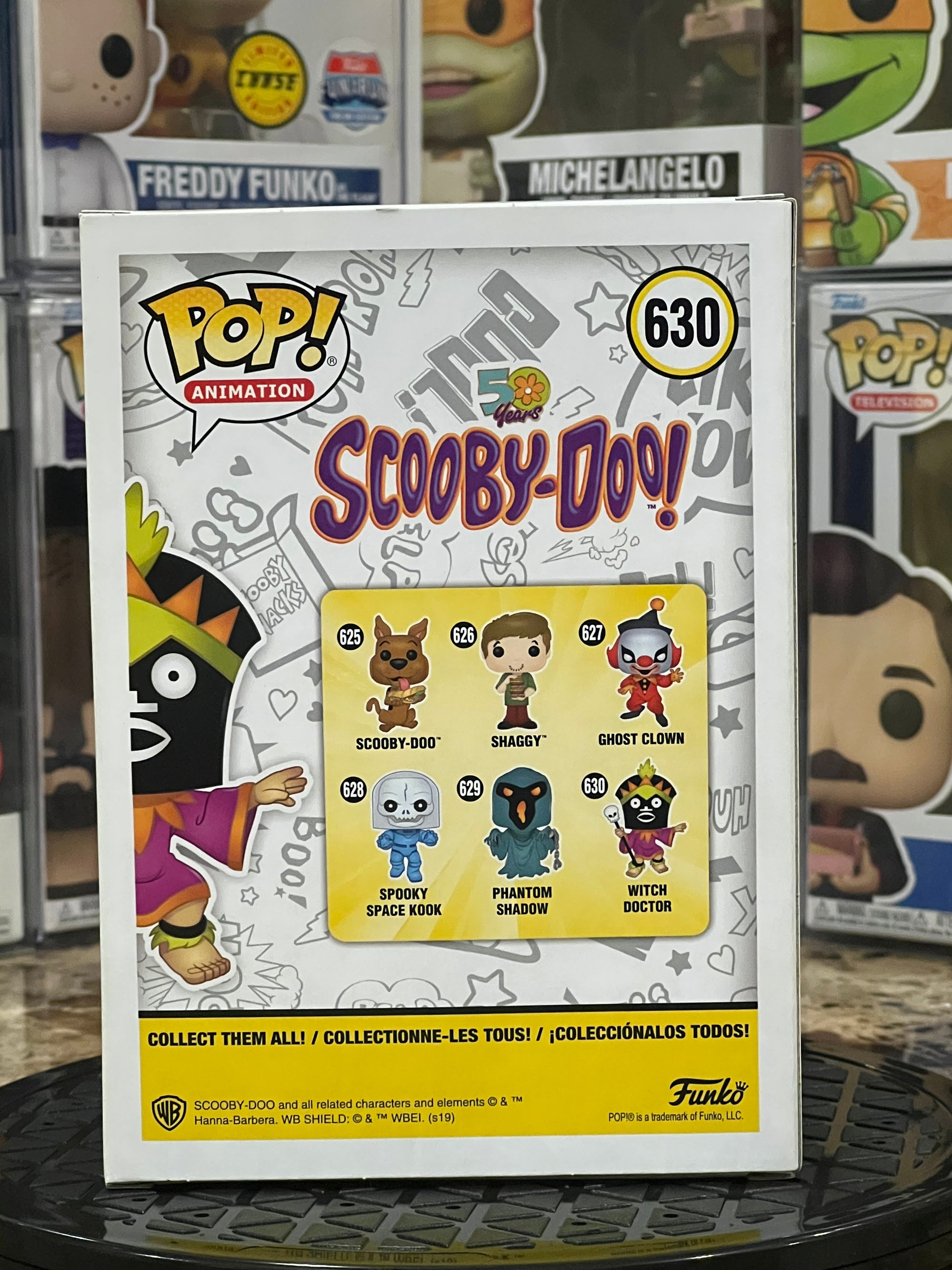 Funko Pop Scooby-Doo! Witch Doctor #630