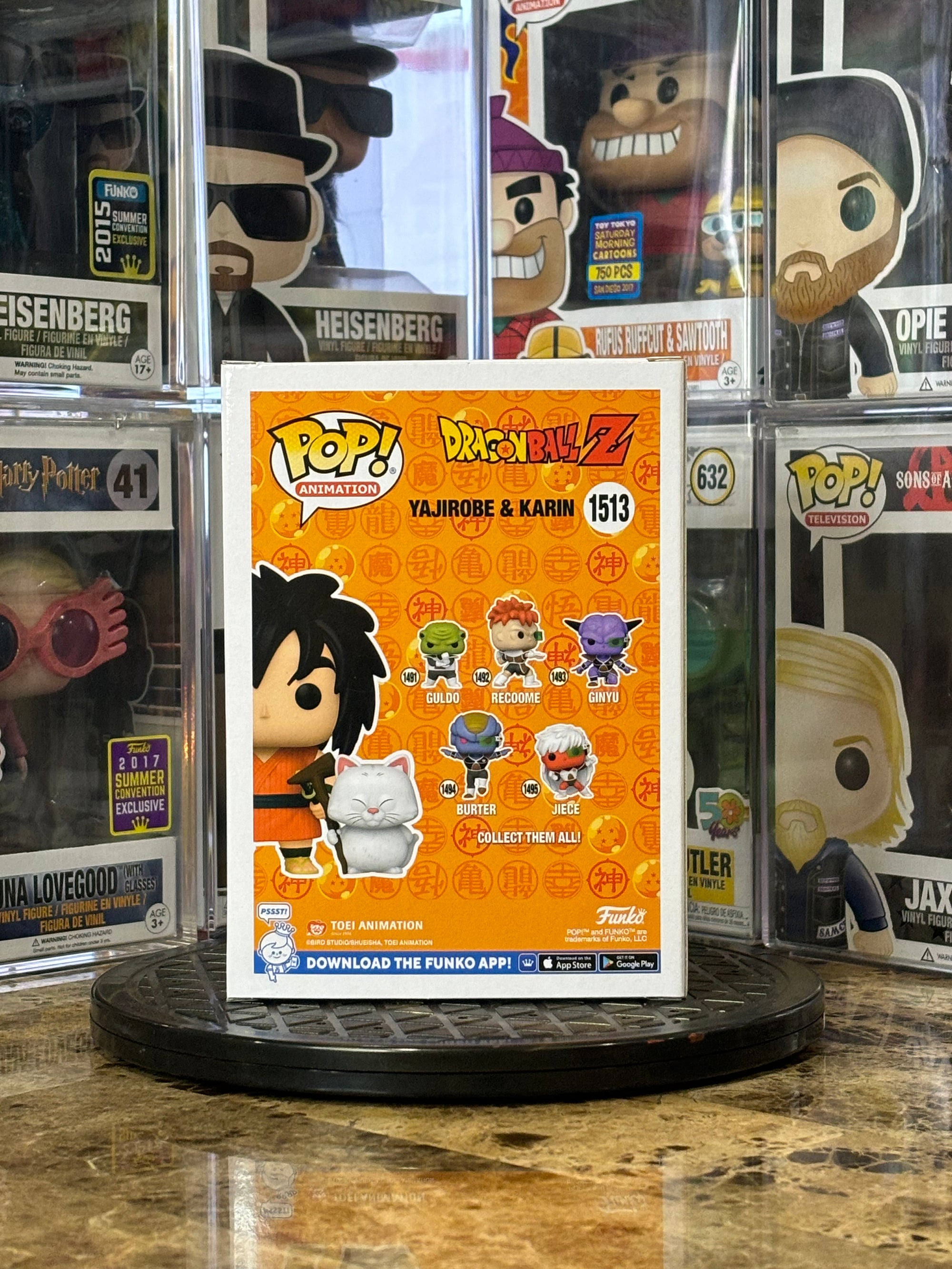 Funko Pop Dragonball Z Yajirobe & Karin #1513