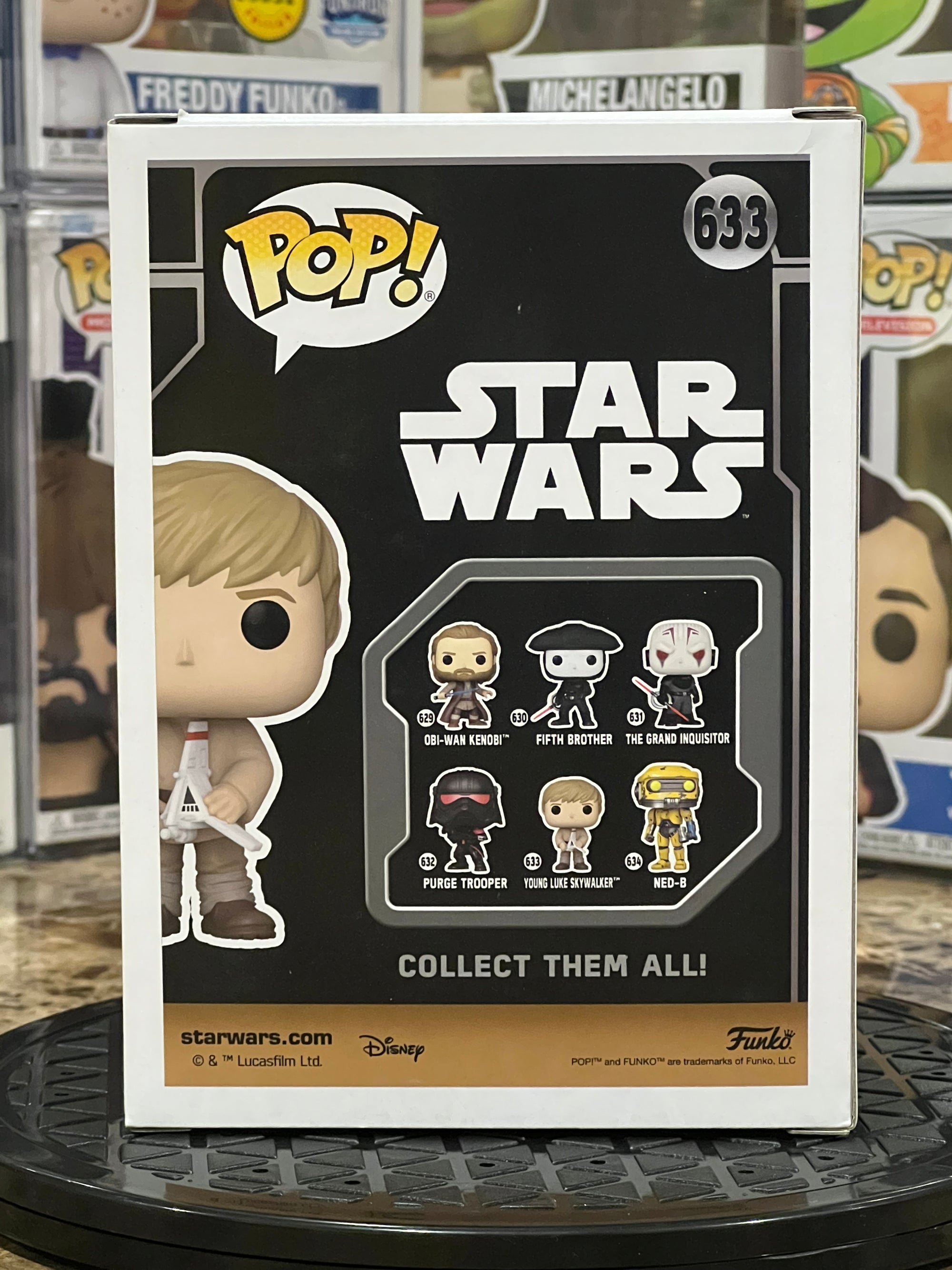 Funko Pop Star Wars Young Luke Skywalker #633