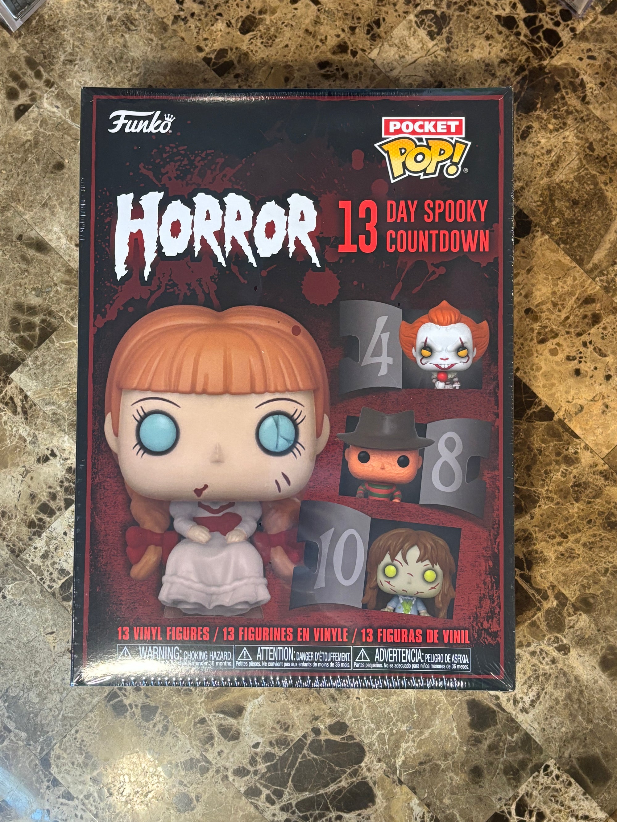 Funko Pocket Pop Horror 13 Day Spooky Countdown