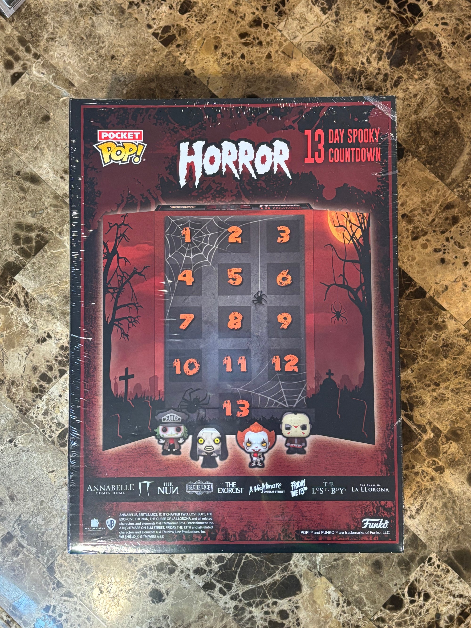 Funko Pocket Pop Horror 13 Day Spooky Countdown