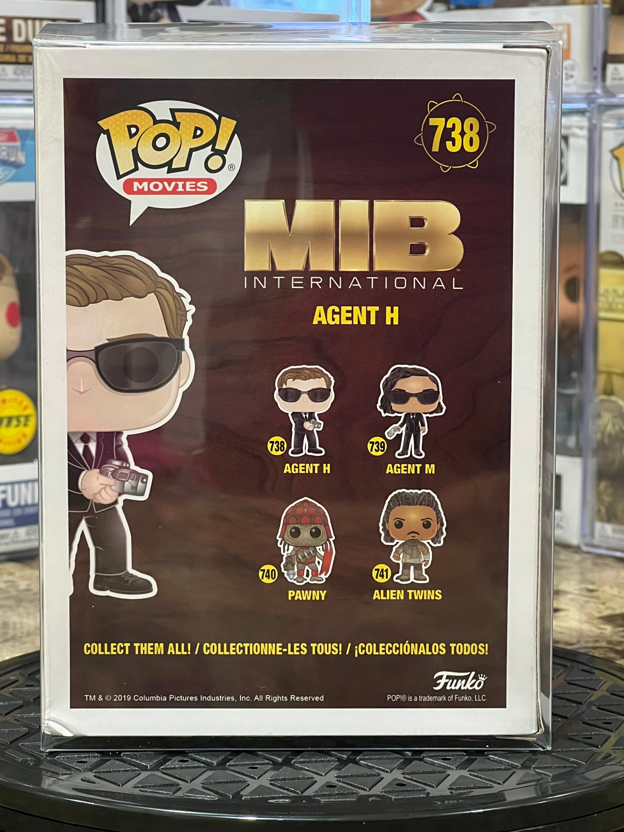 Funko Pop MIB International Agent H #738