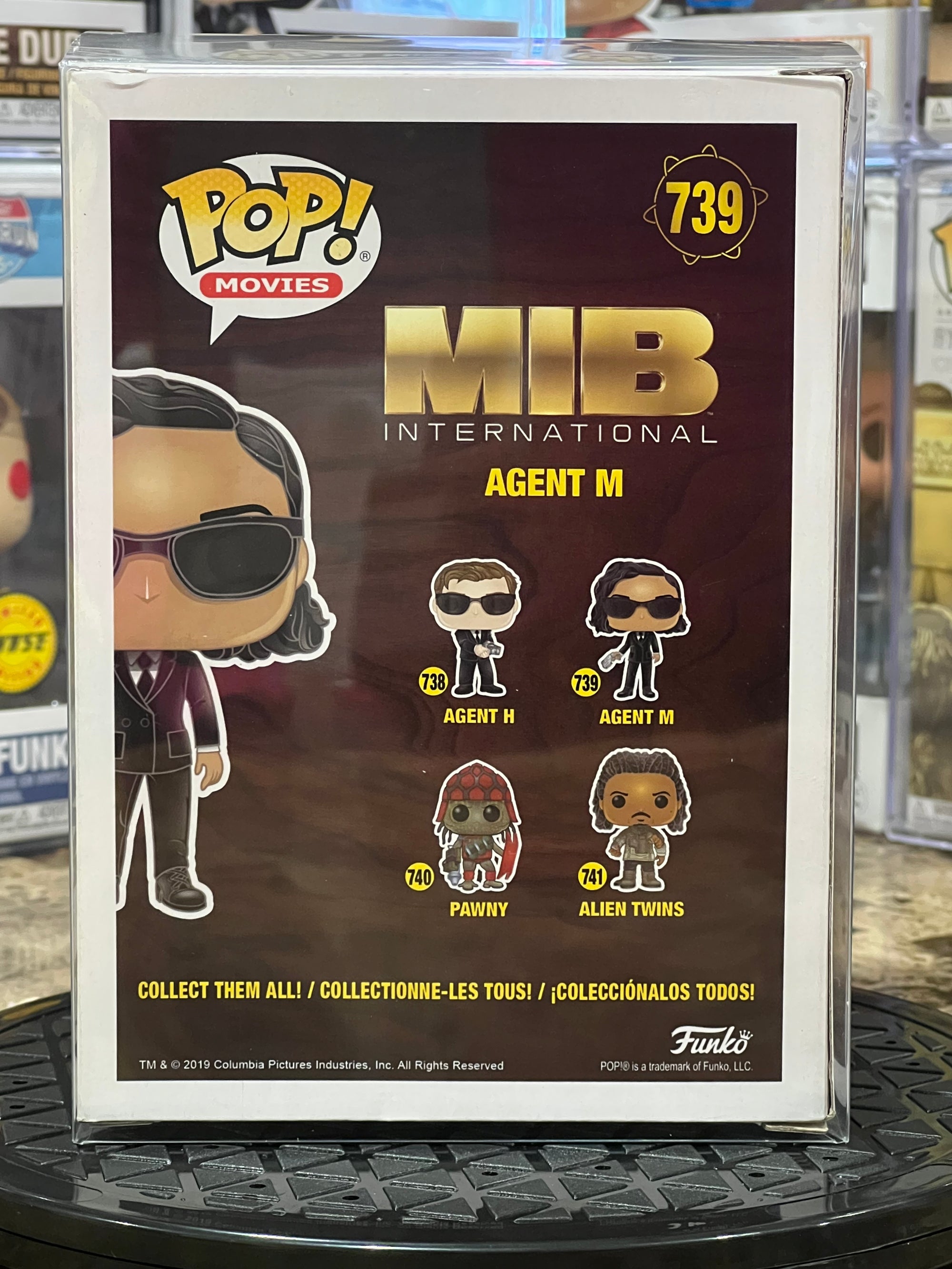 Funko Pop MIB International Agent M #739