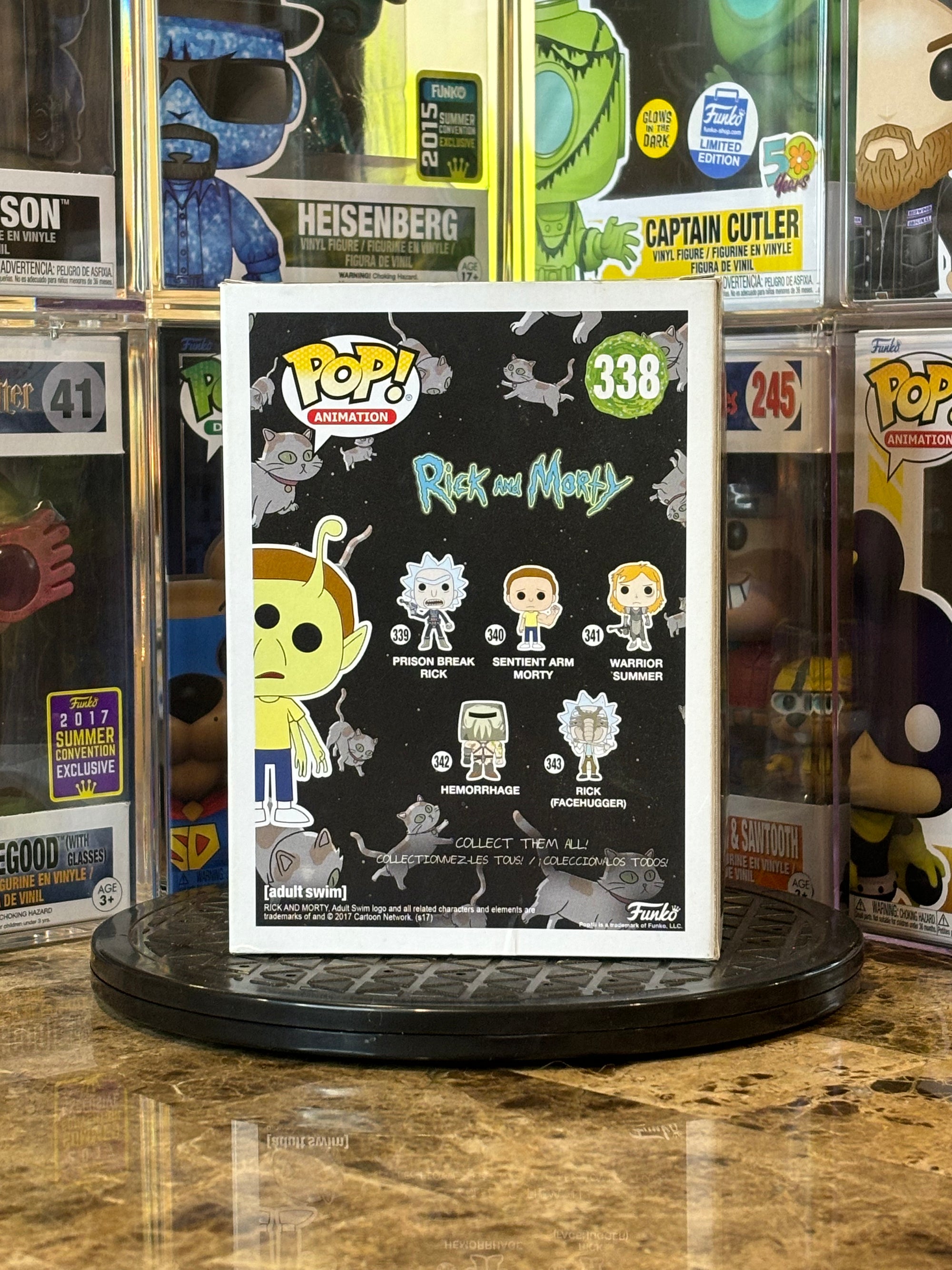 Funko Pop Rick and Morty Alien Morty #338 DAMAGED