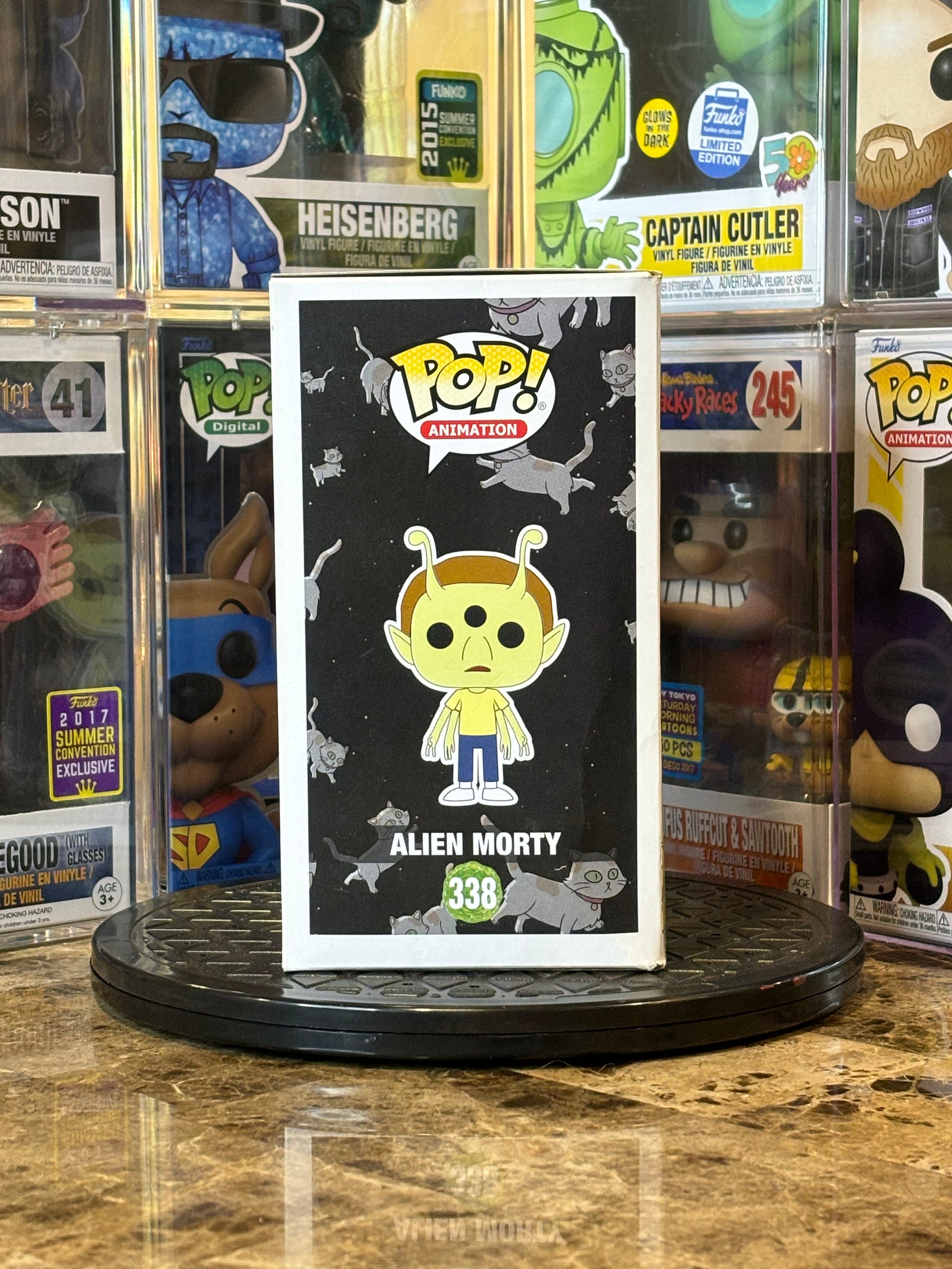 Funko Pop Rick and Morty Alien Morty #338 DAMAGED