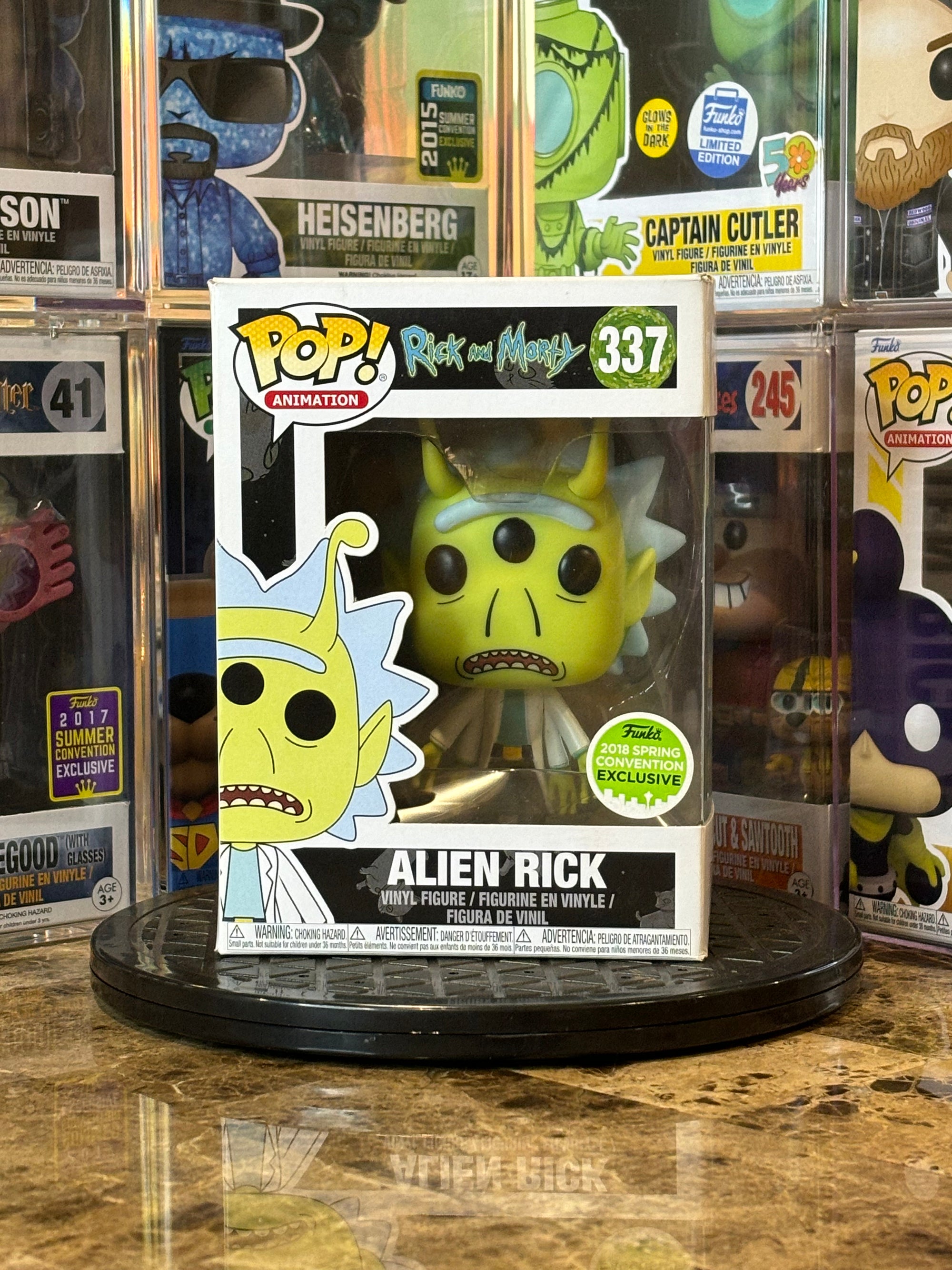 Funko Pop Rick and Morty Alien Rick #337