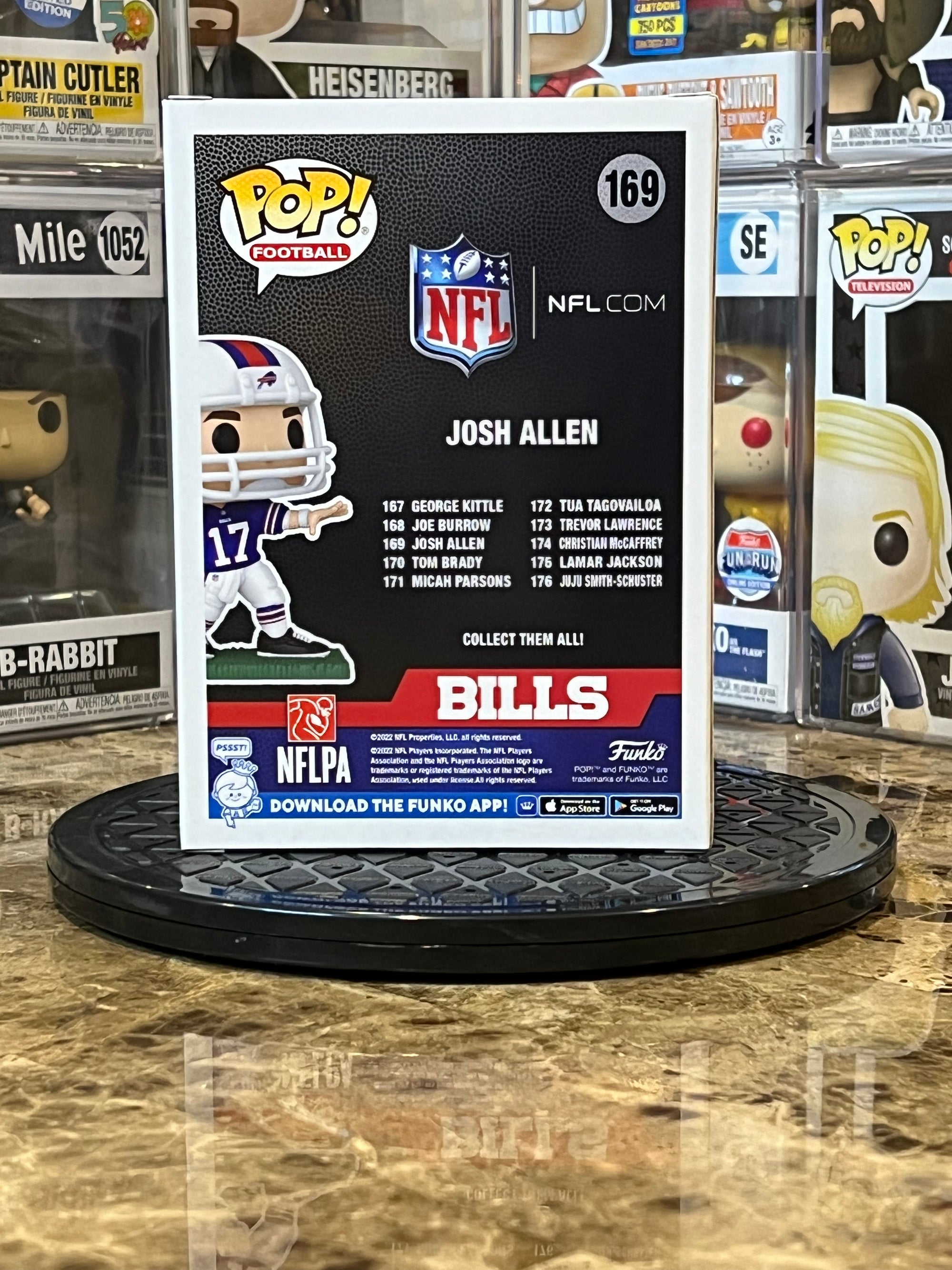 Funko Pop Buffalo Bills Josh Allen #169