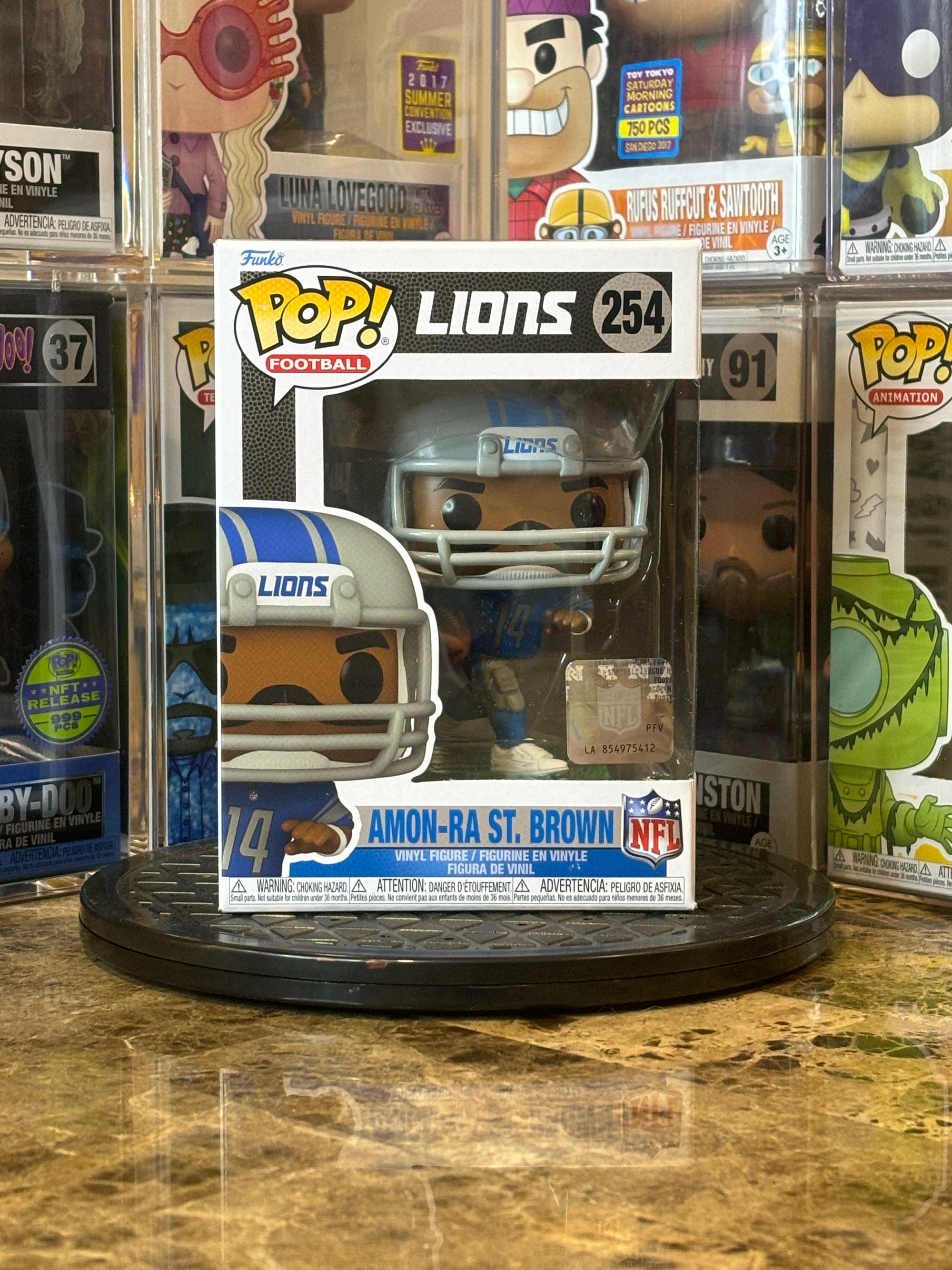 Funko Pop Lions Amon-Ra St. Brown #254