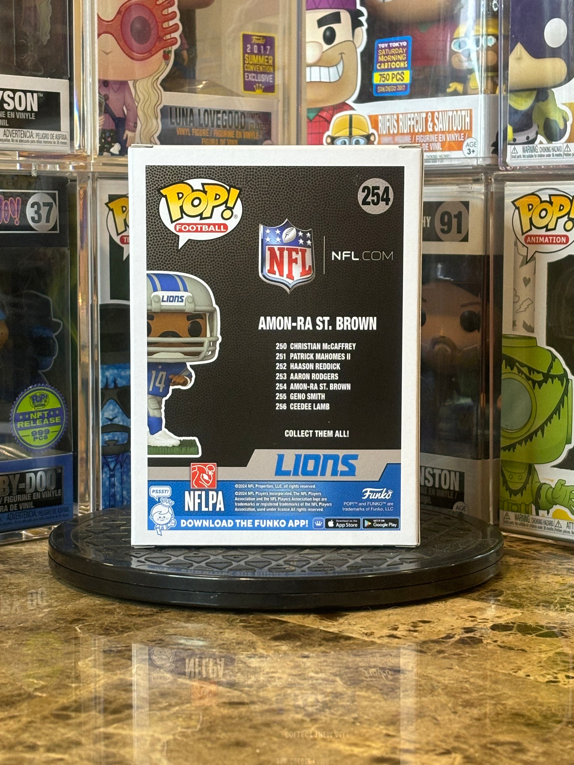 Funko Pop Lions Amon-Ra St. Brown #254