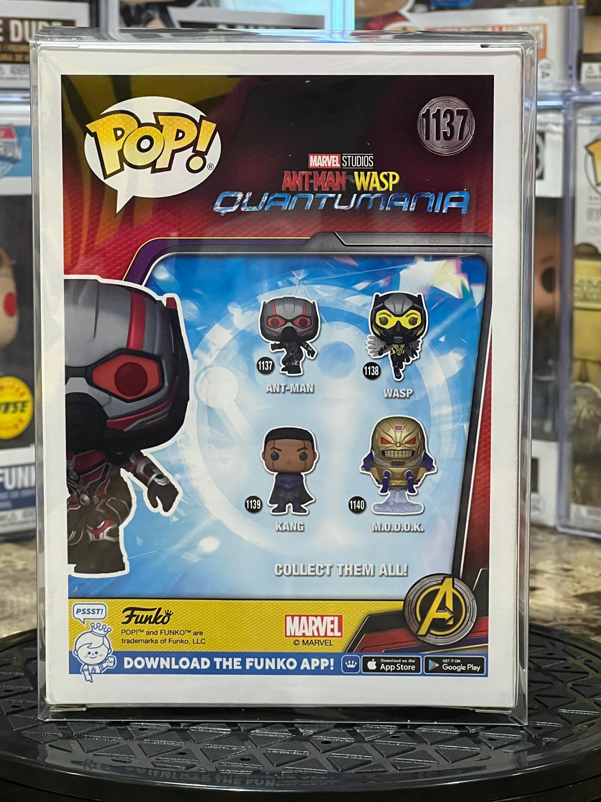 Funko Pop Antman & Wasmp Quantumania Ant-man #1137