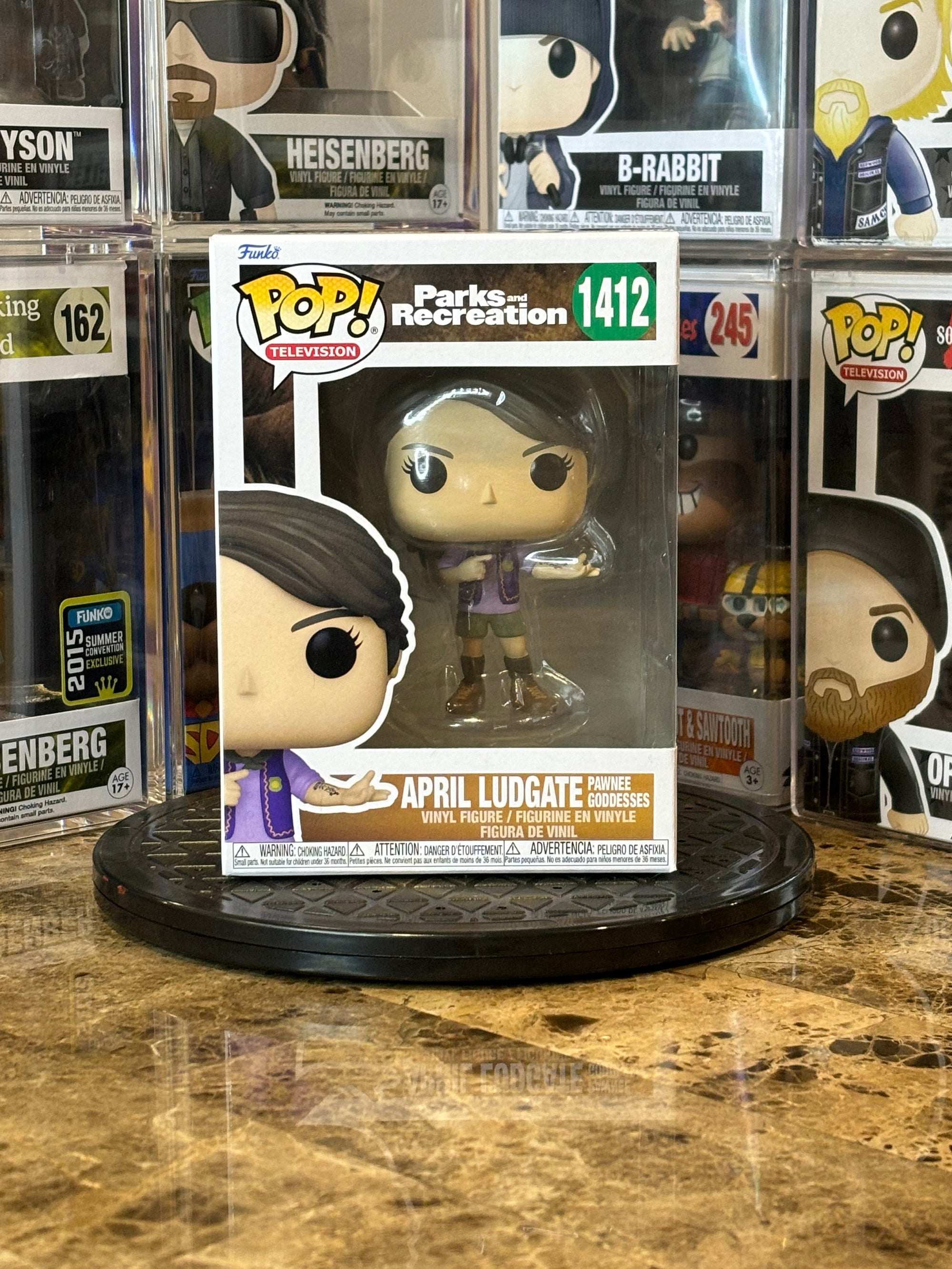 Funko Pop Parks and Recreation April Ludgate Pawnee Goddesses #1412