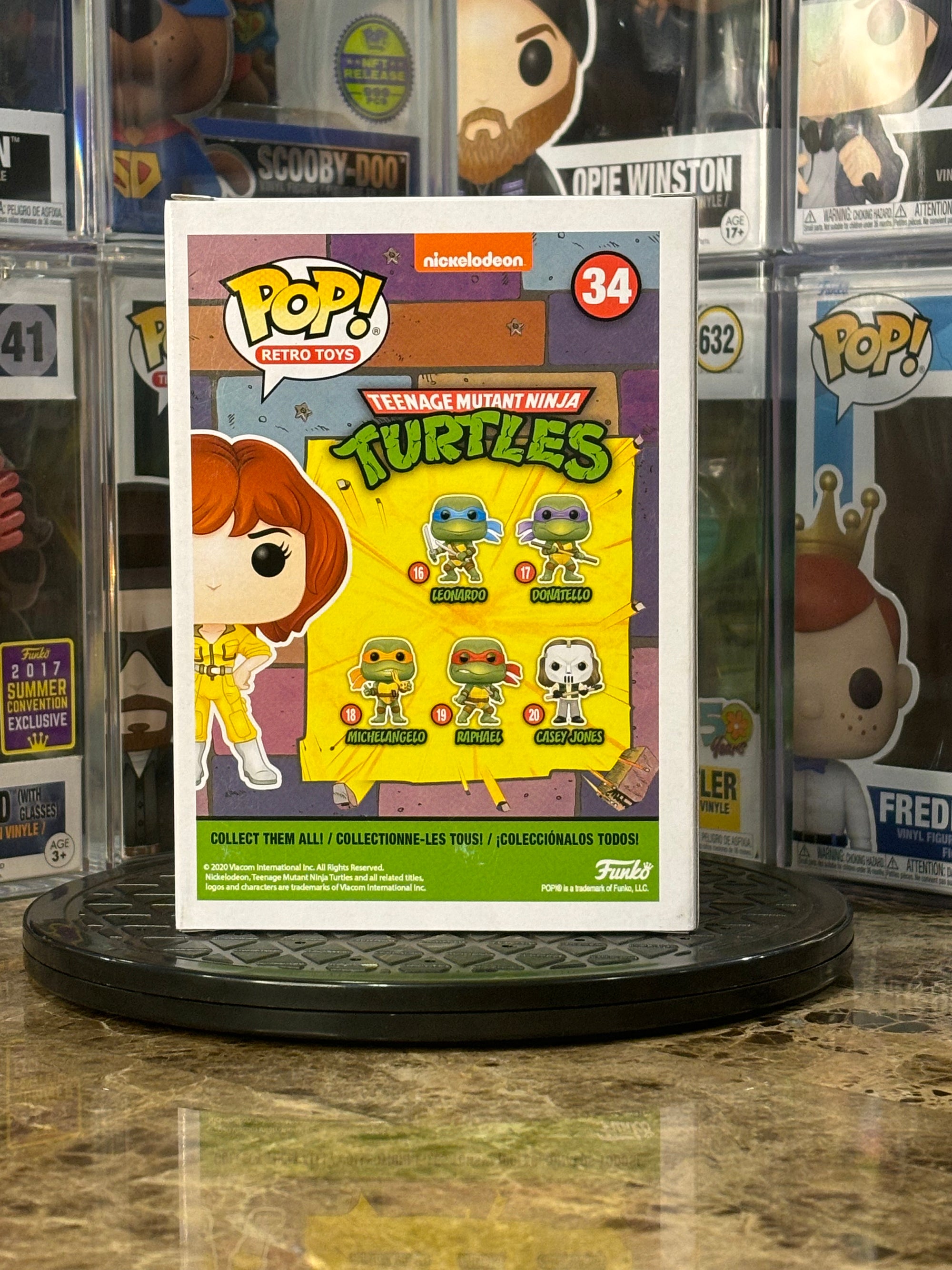 Funko Pop Teenage Mutant Ninja Turtles April O'Neil #34