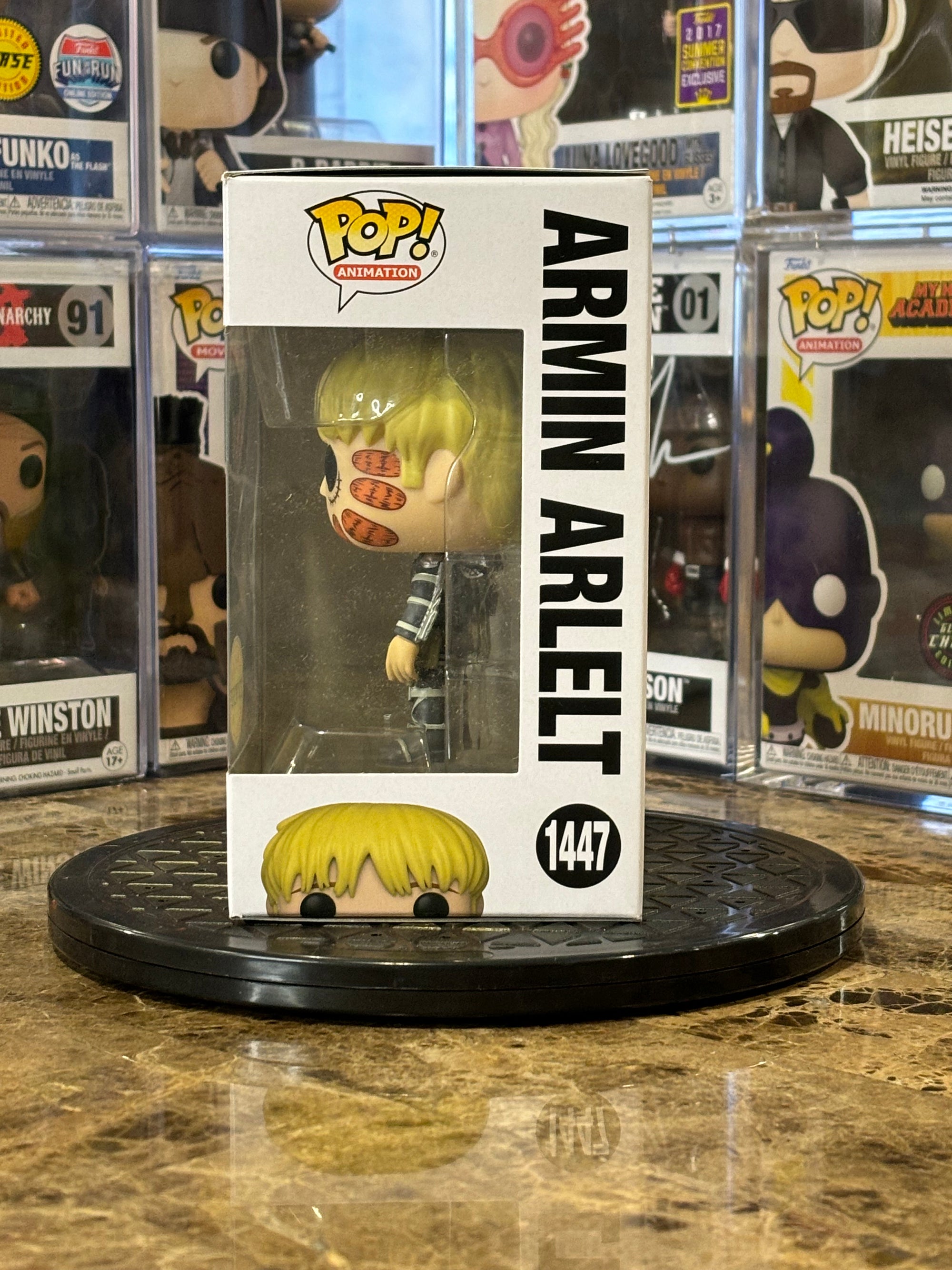 Funko Pop Attack on Titan Armin Alelt #1447 Chase