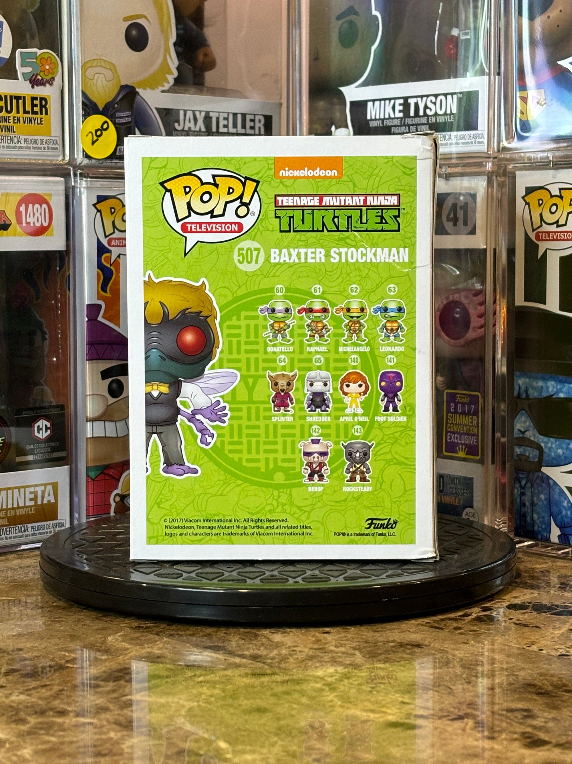 Funko Pop Teenage Mutant Ninja Turtles Baxter Stockman #507
