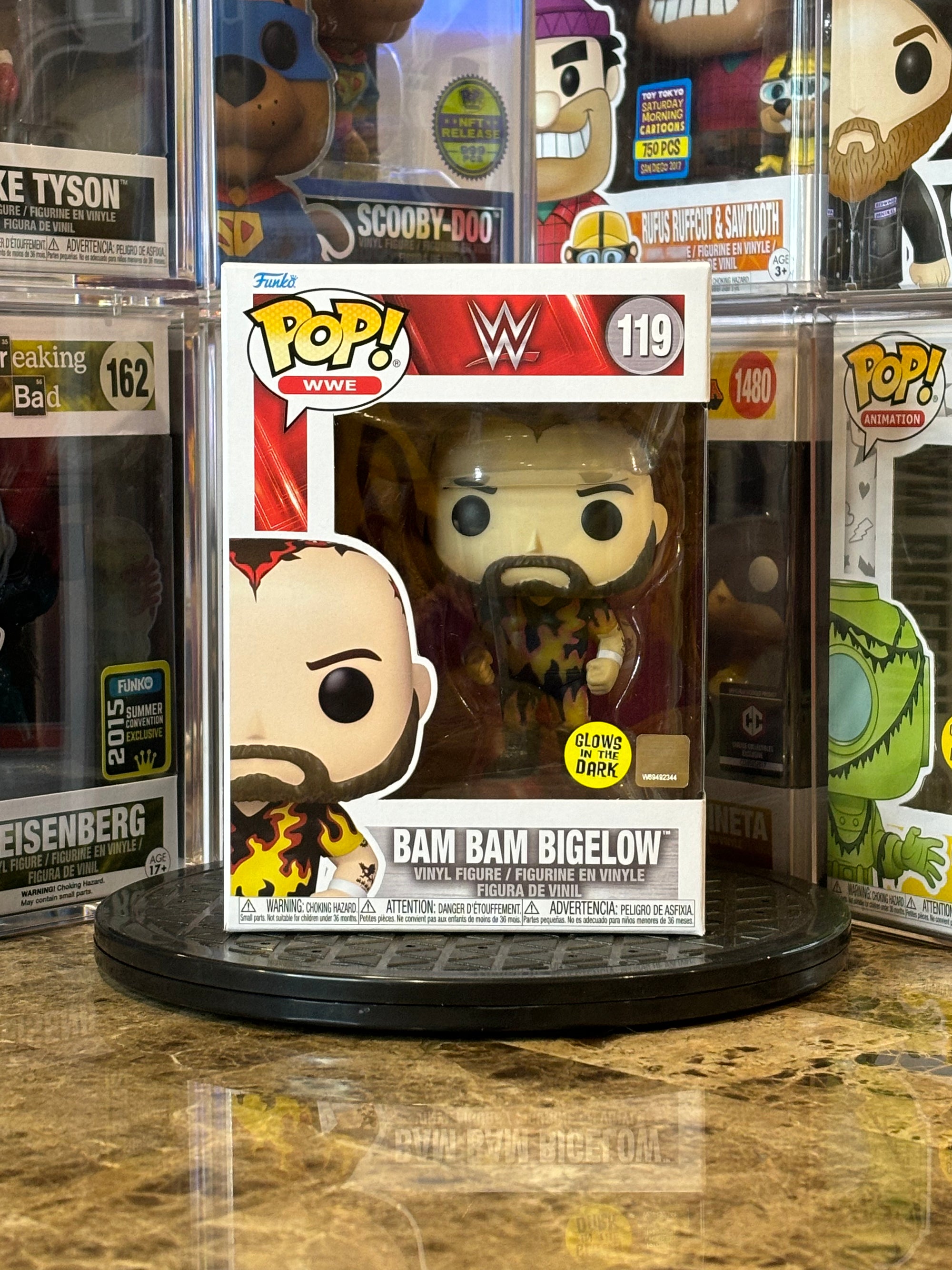 Funko Pop WWE Bam Bam Bigelow #119