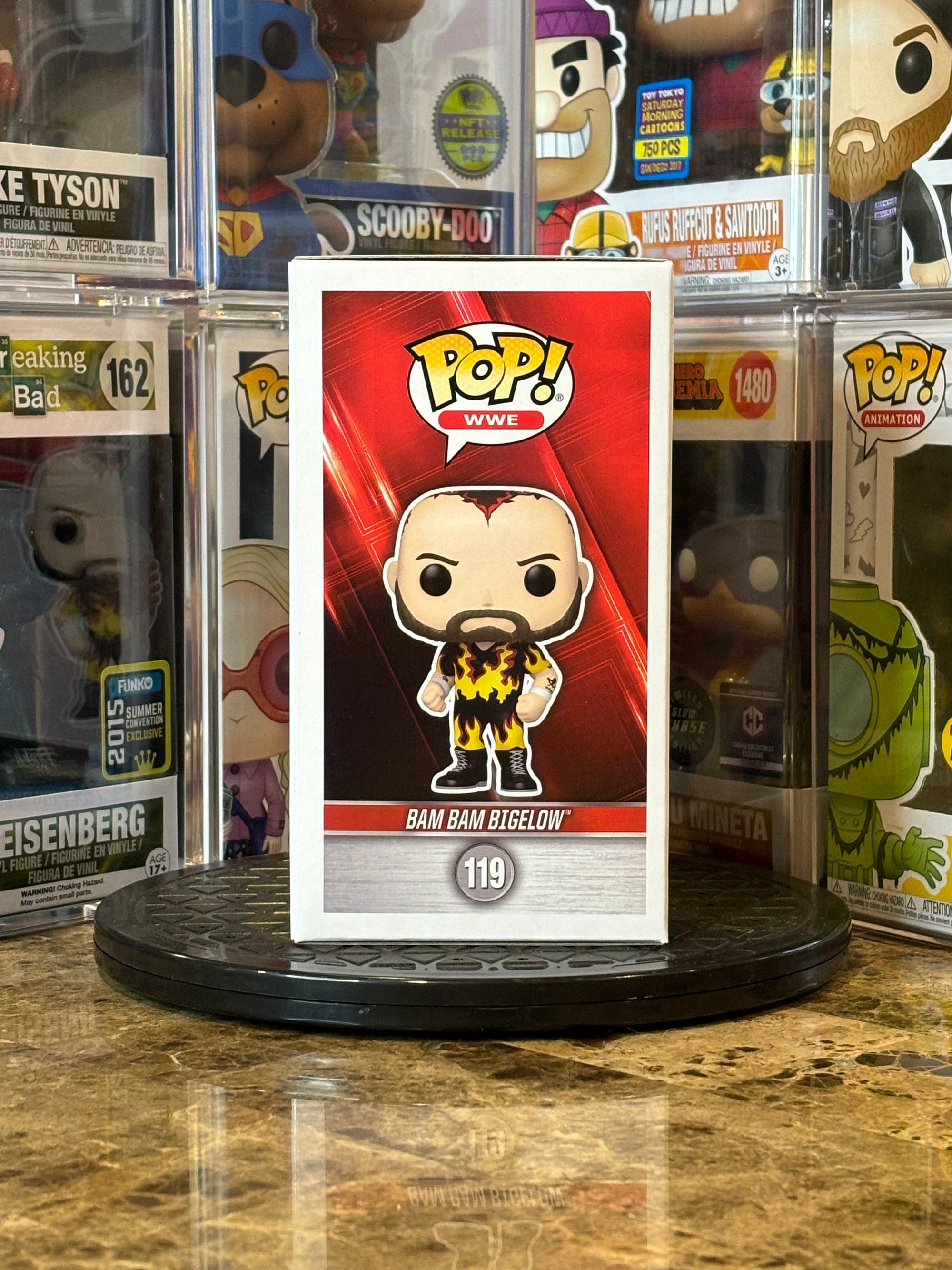 Funko Pop WWE Bam Bam Bigelow #119