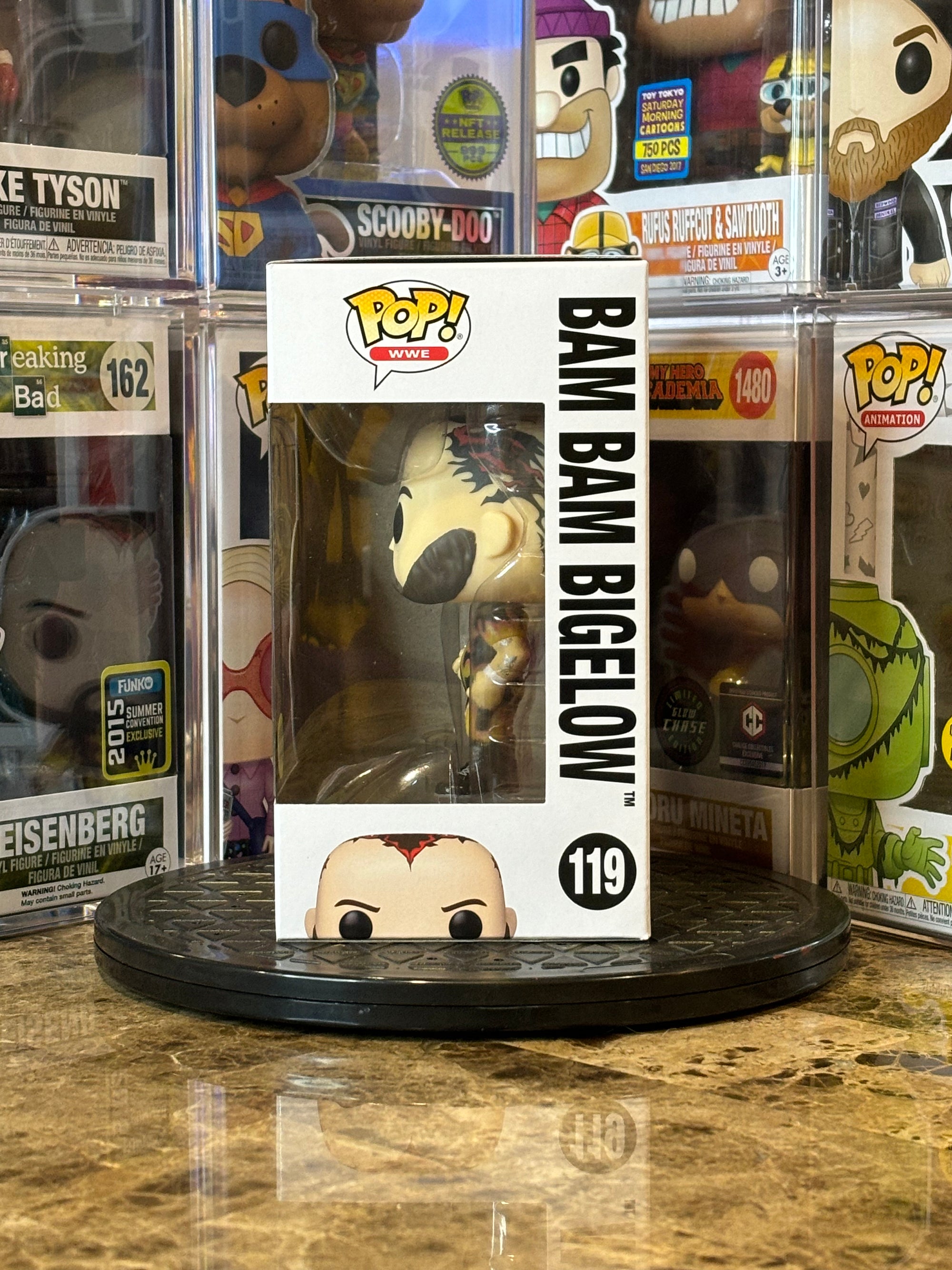 Funko Pop WWE Bam Bam Bigelow #119