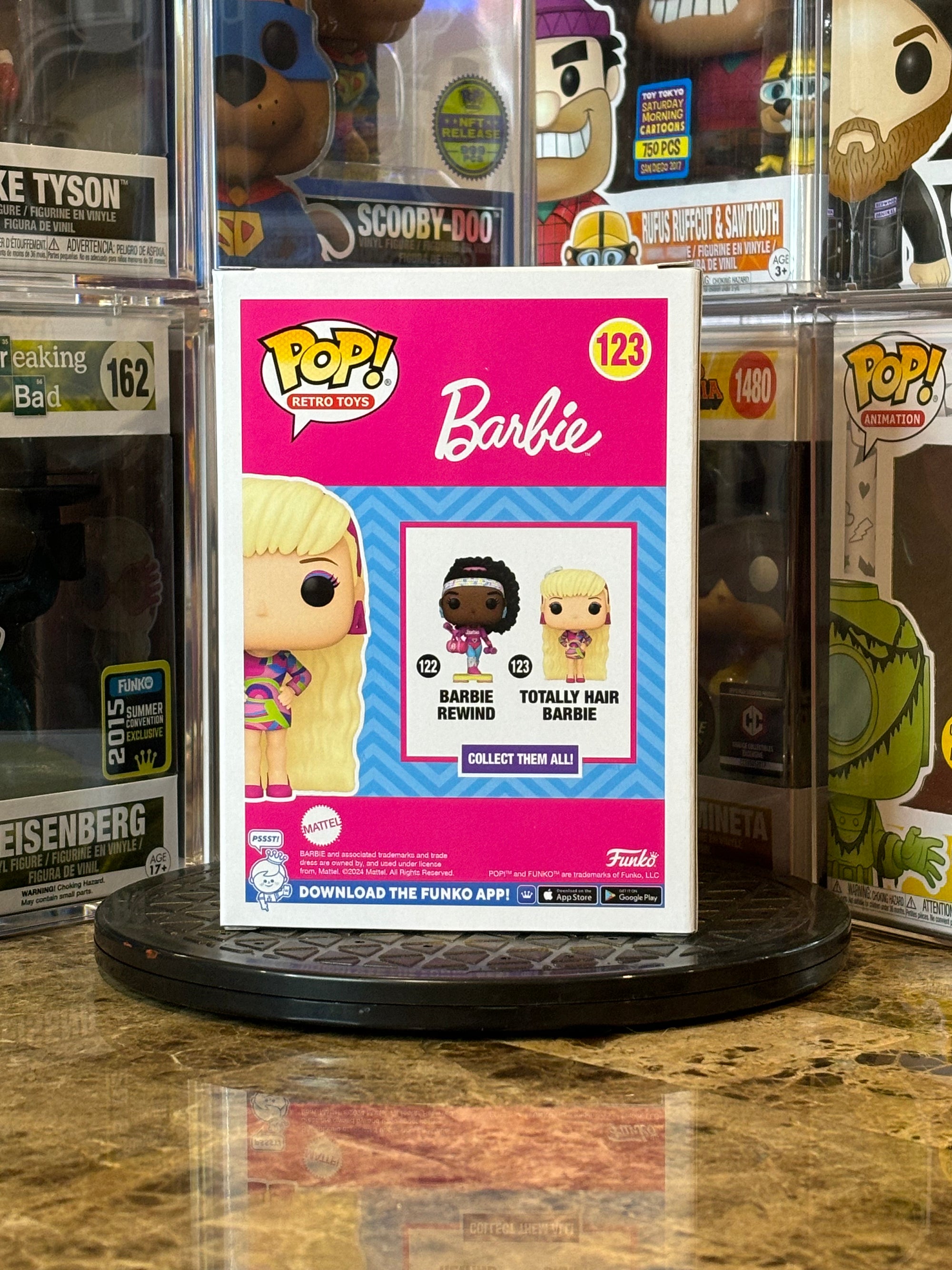 Funko Pop Barbie Totally Hair Barbie #123