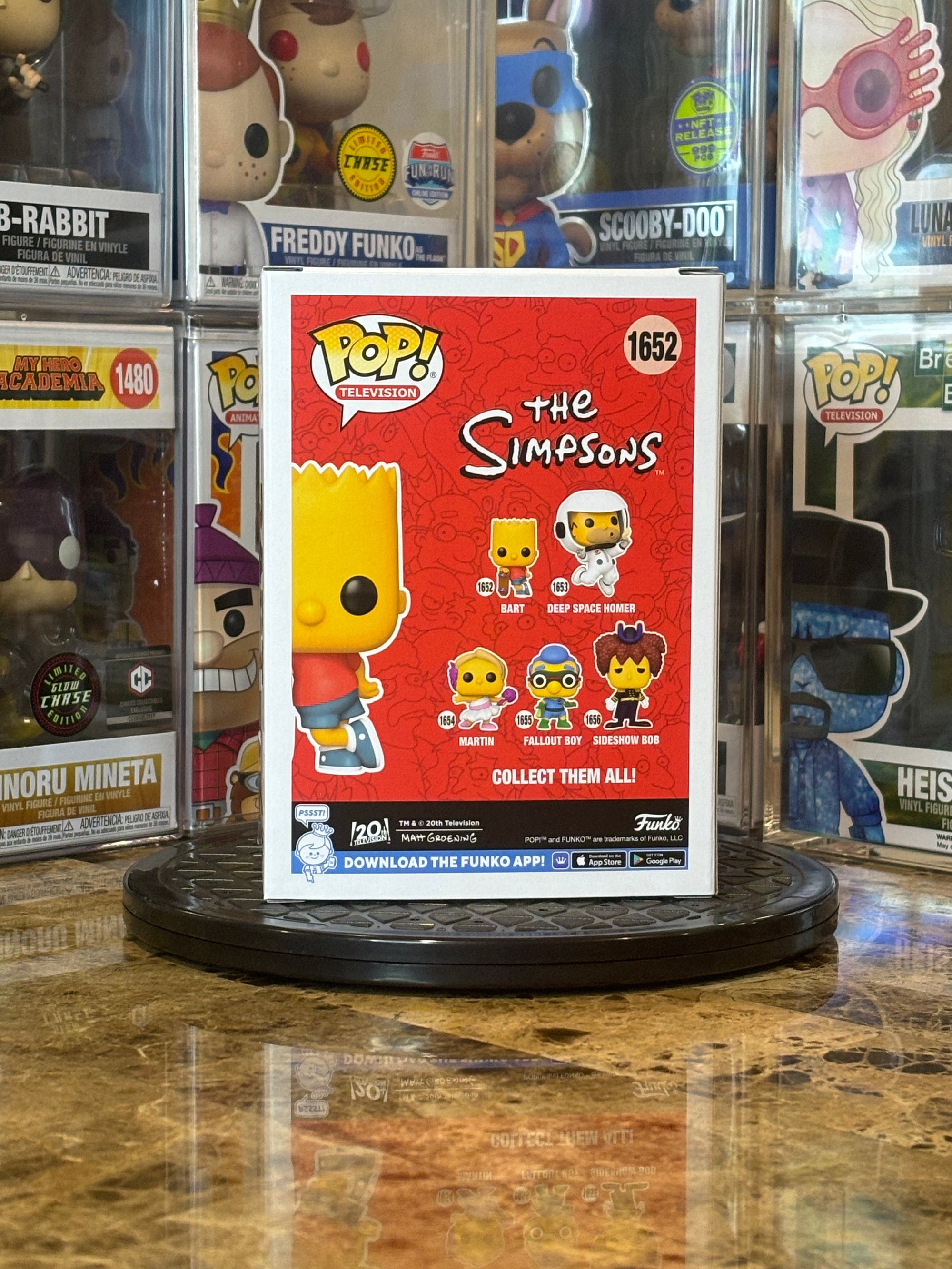 Funko Pop The Simpsons Bart #1652