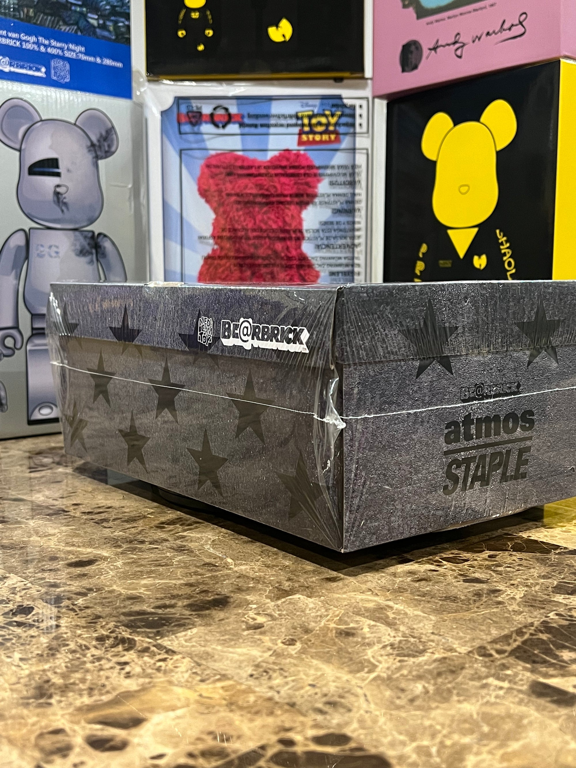 400% Be@rbrick Atmos and Staple #5