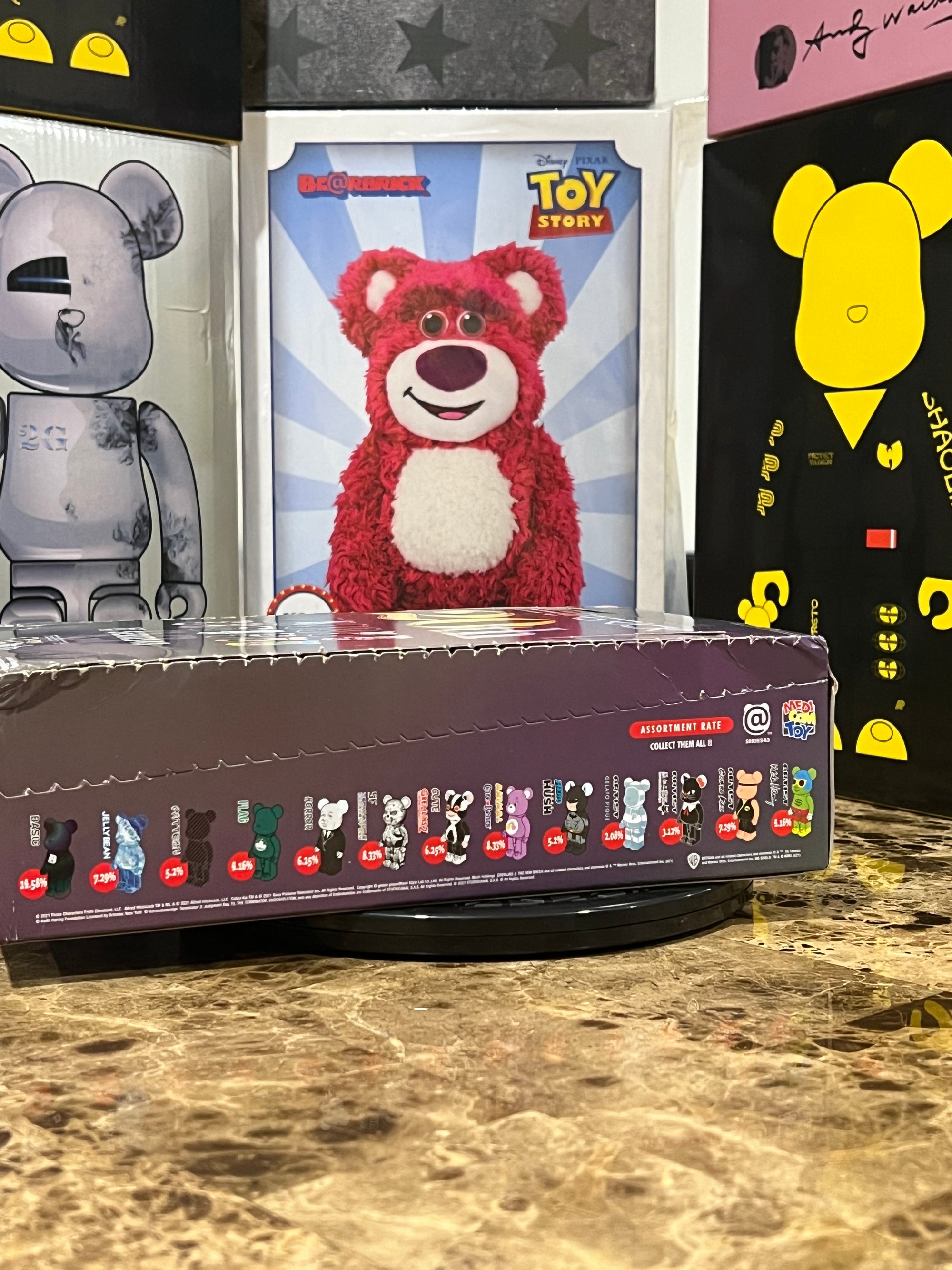 Be@rbrick Series 43 100% 3 Piece Blind Bundle