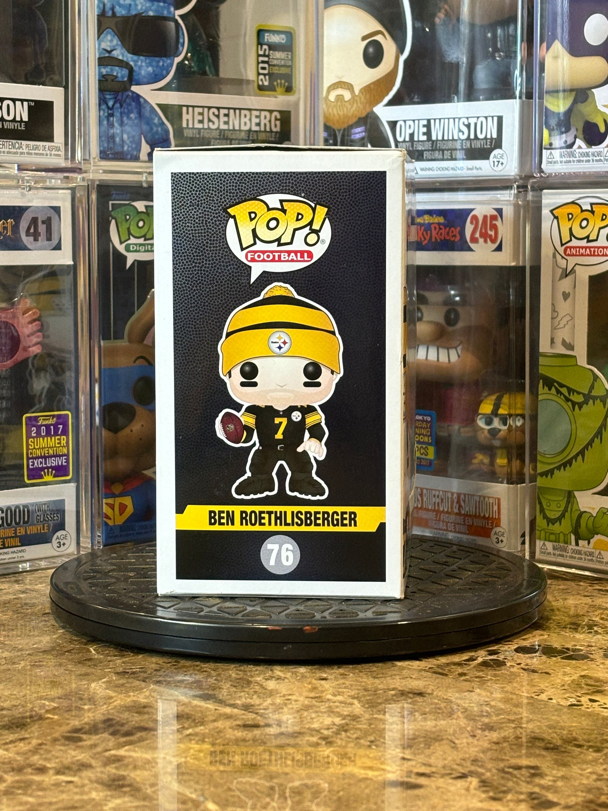Funko Pop Steelers Ben Roethlisberger #76