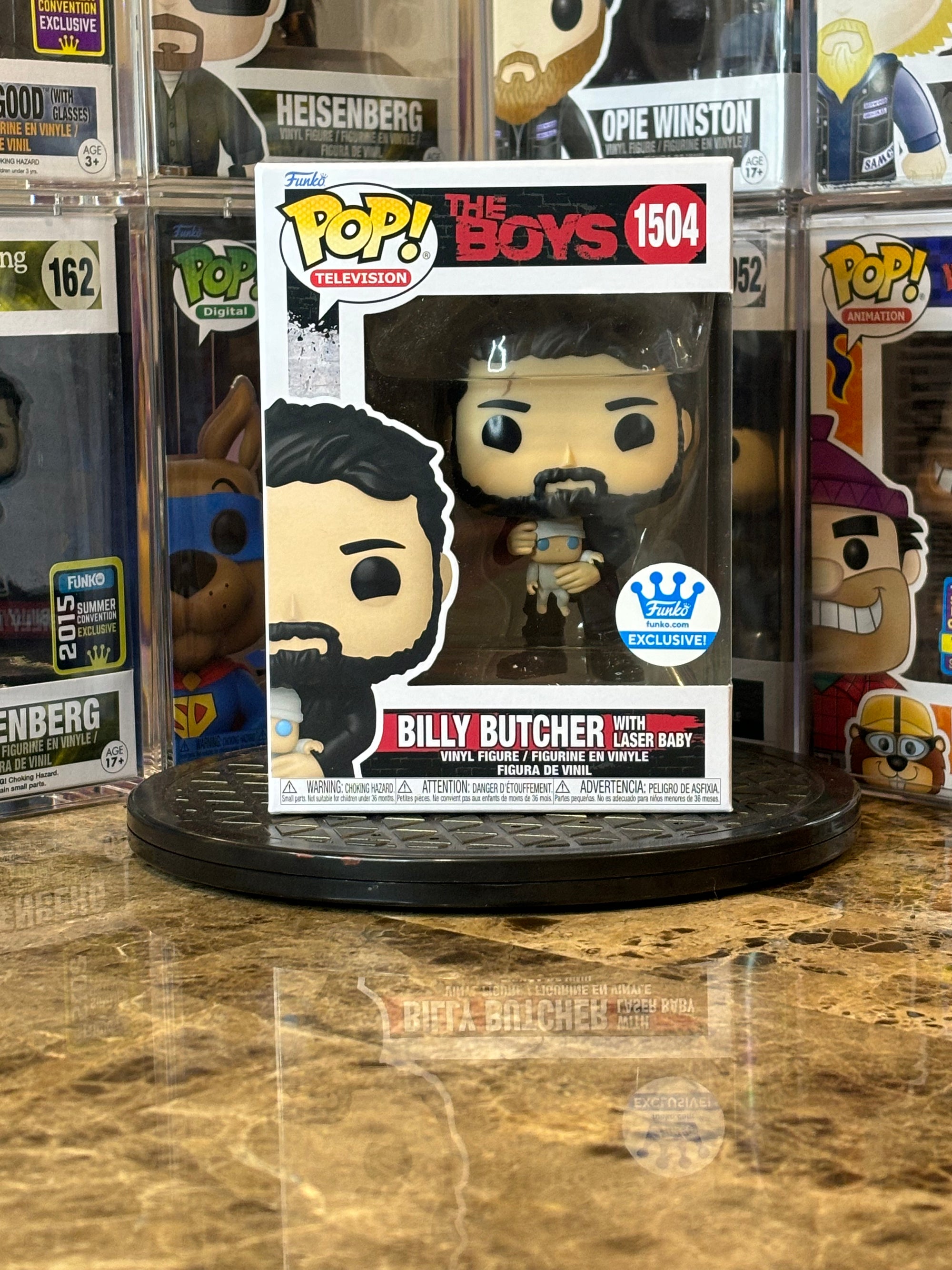 Funko Pop The Boys Billy Butcher with Laser Baby #1504