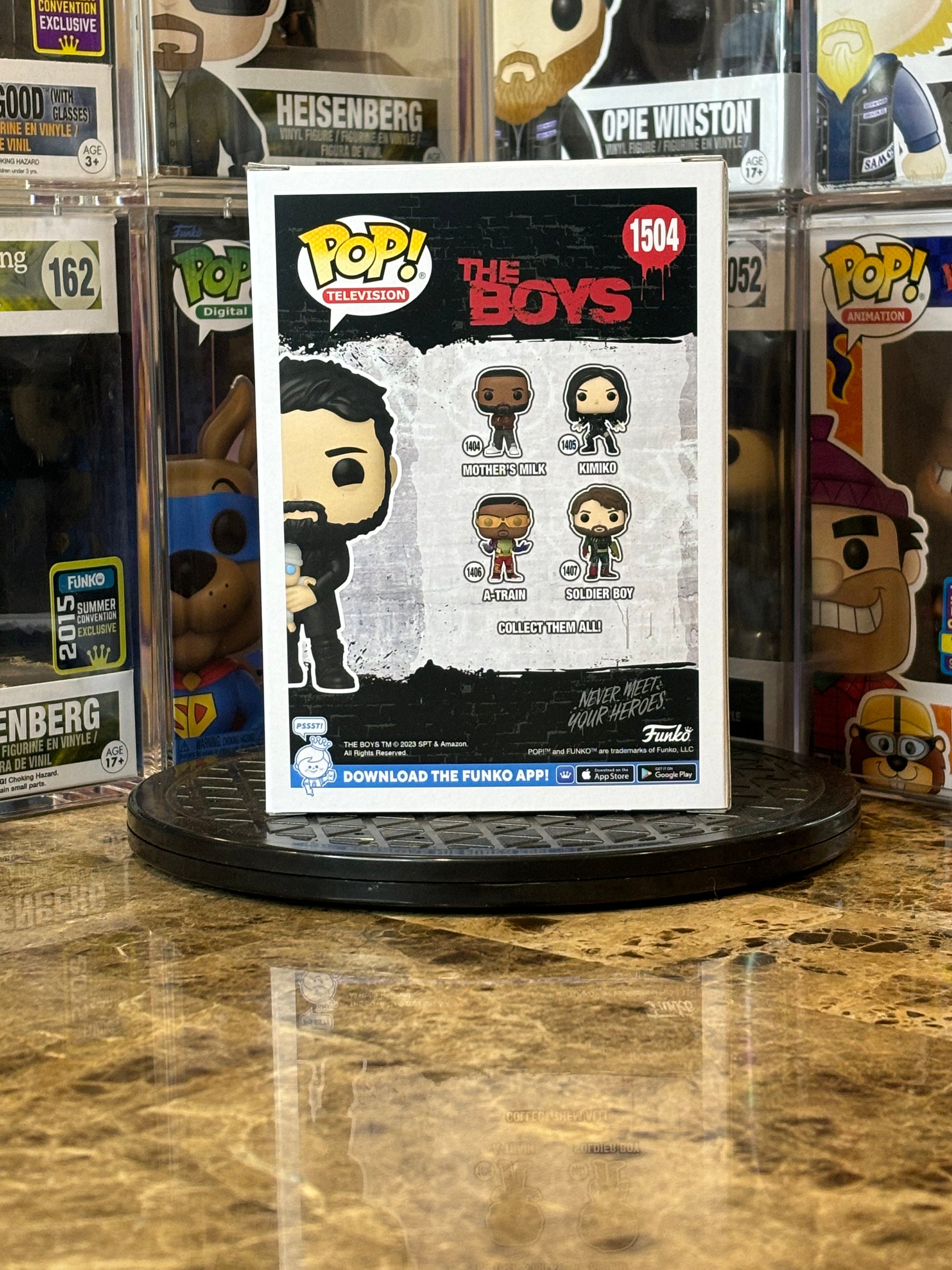 Funko Pop The Boys Billy Butcher with Laser Baby #1504