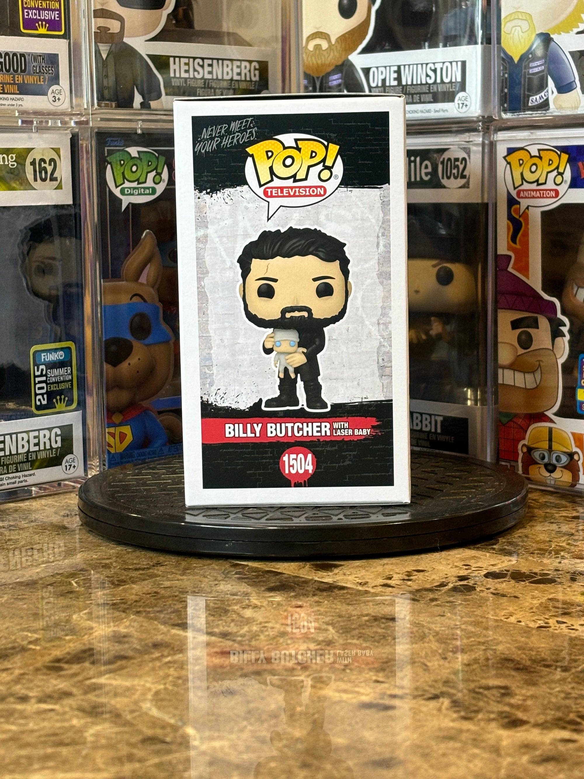 Funko Pop The Boys Billy Butcher with Laser Baby #1504