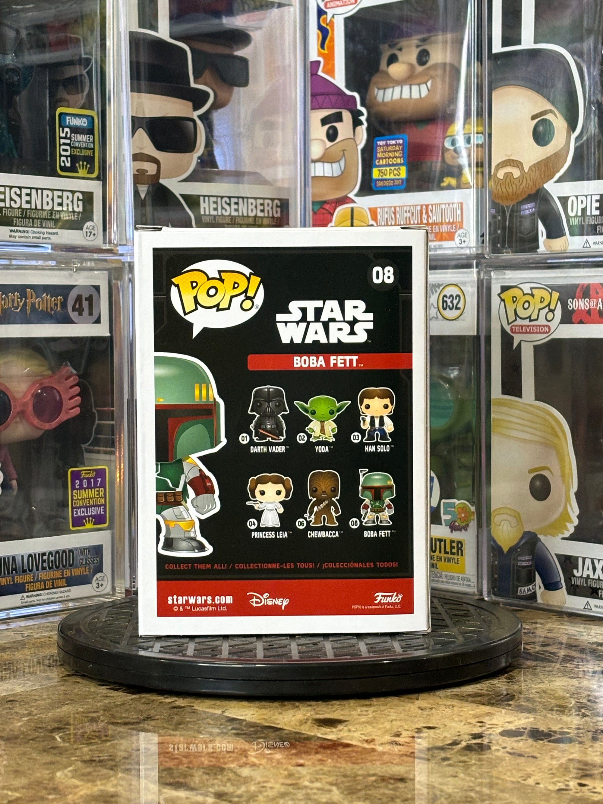 Funko Pop Star Wars Boba Fett #08