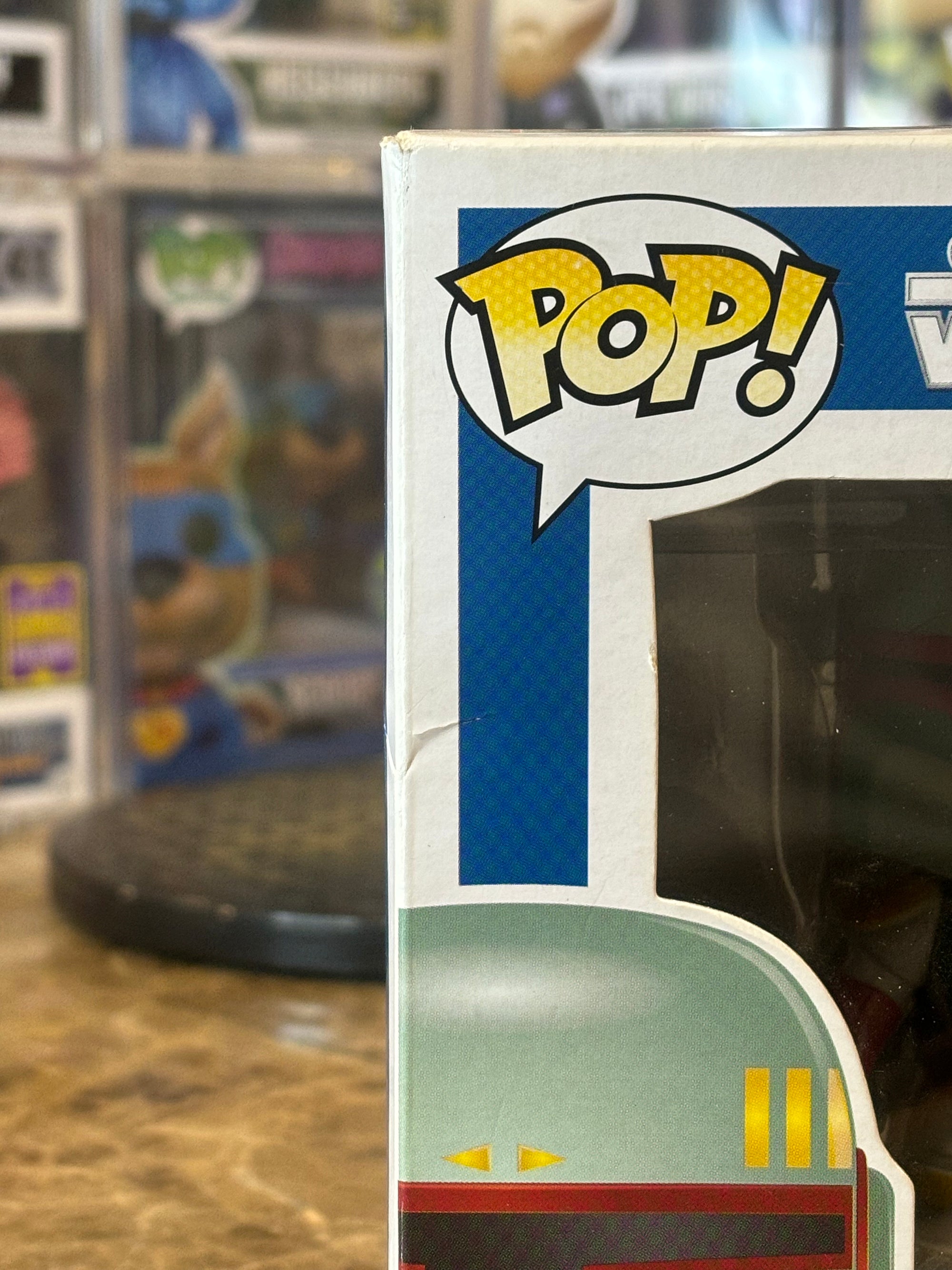 Funko Pop Star Wars Boba Fett #08 Blue Box Large Font First Run