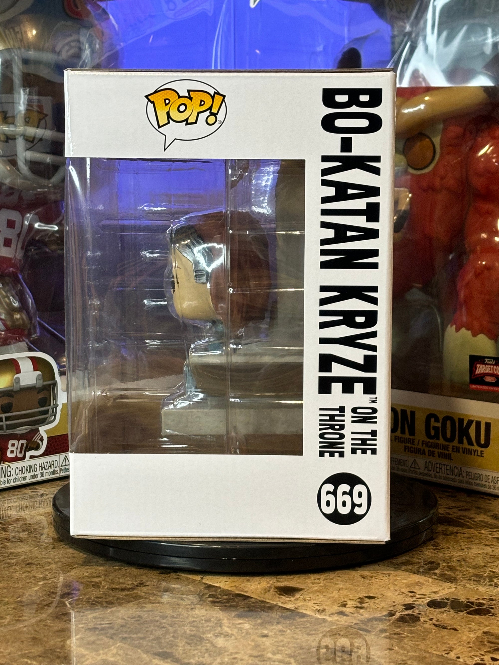 Funko Pop Star Wars Bo-Katan Kryze on the Throne #669 Deluxe