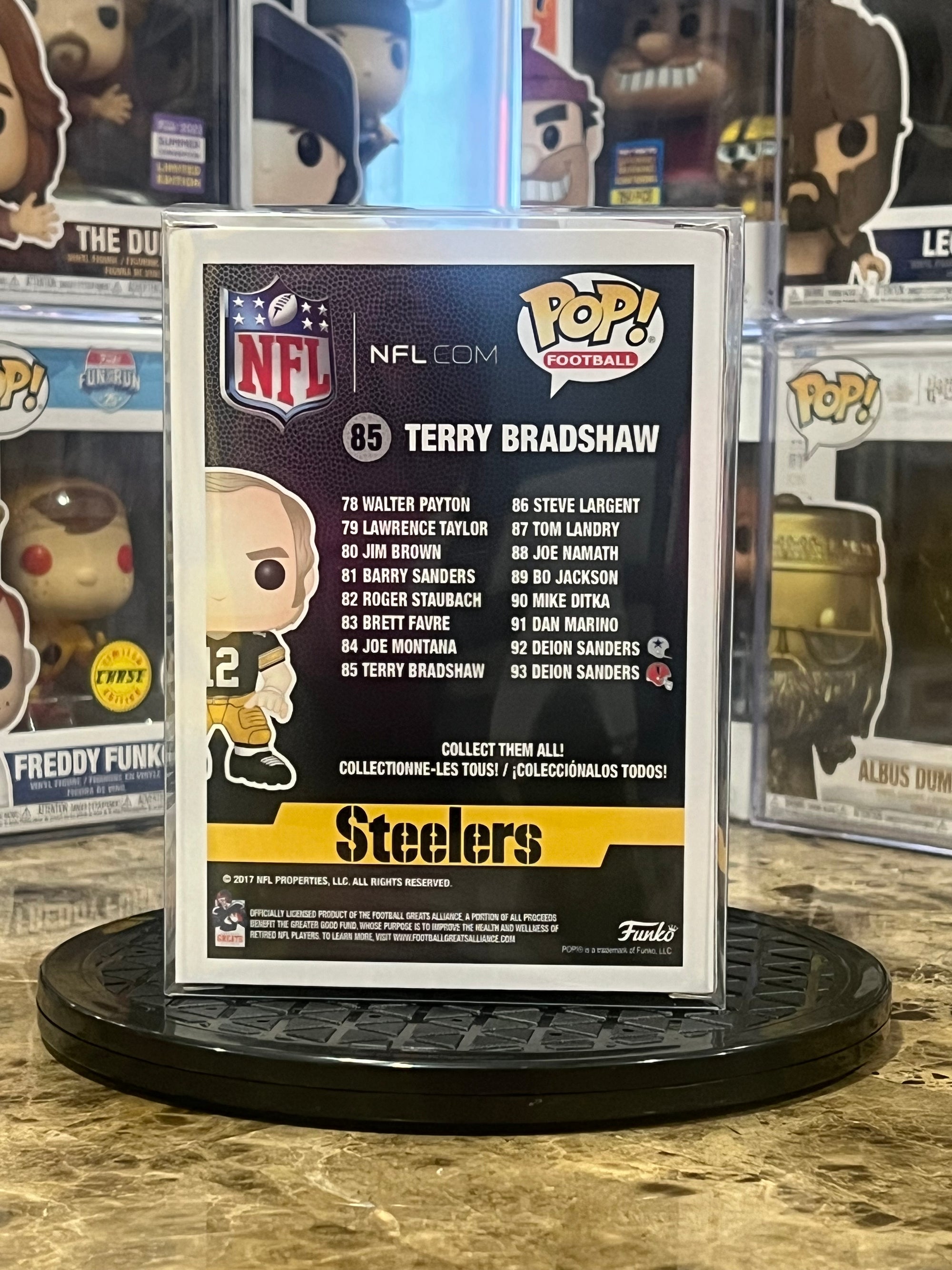 Funko Pop Pittsburgh Steelers Terry Bradshaw #85