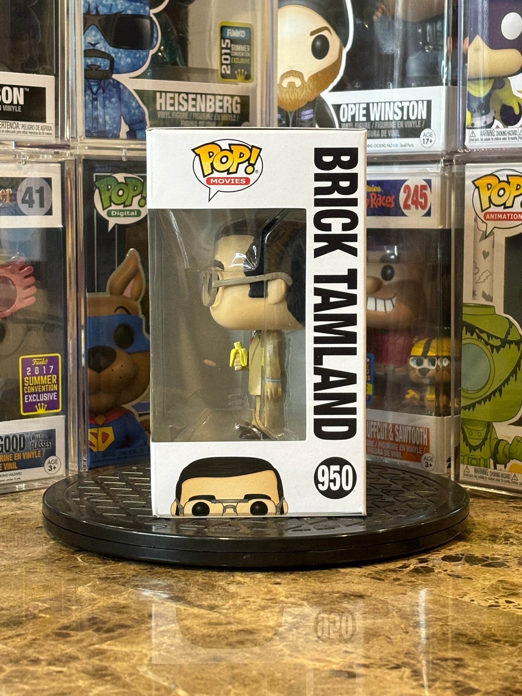 Funko Pop Anchorman Brick Tamland #950 2020 SCLEE