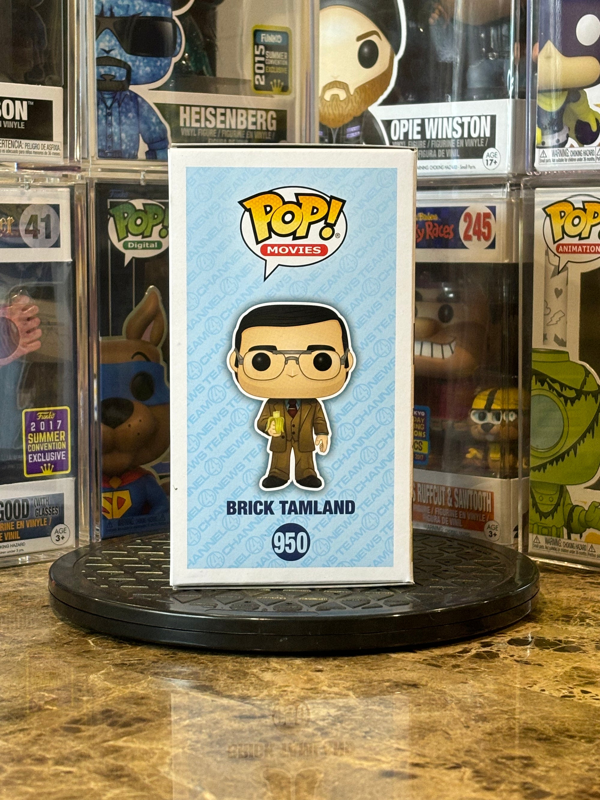 Funko Pop Anchorman Brick Tamland #950 2020 SCLEE