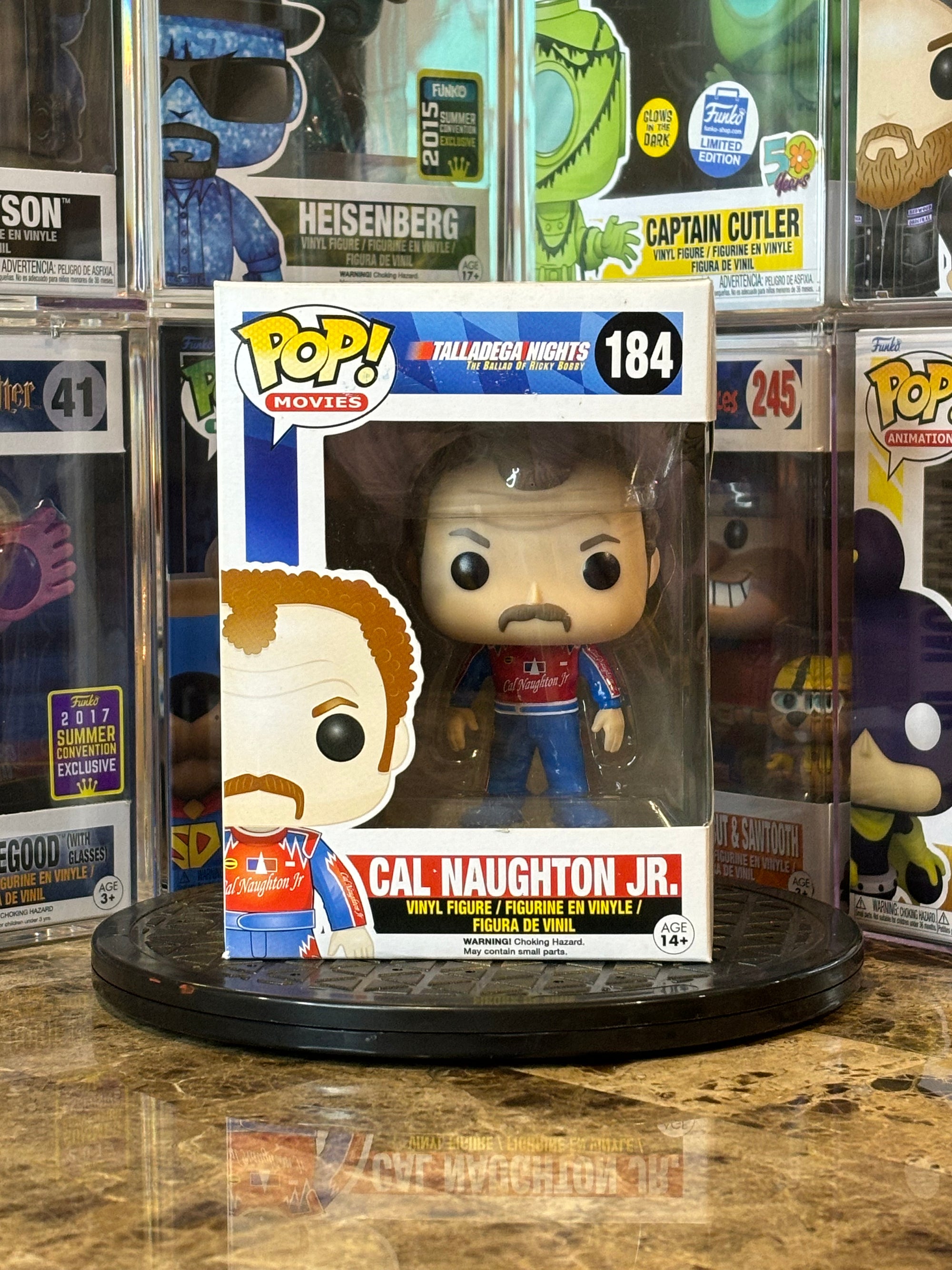 Funko Pop Talladega Nights Cal Naughton Jr #184