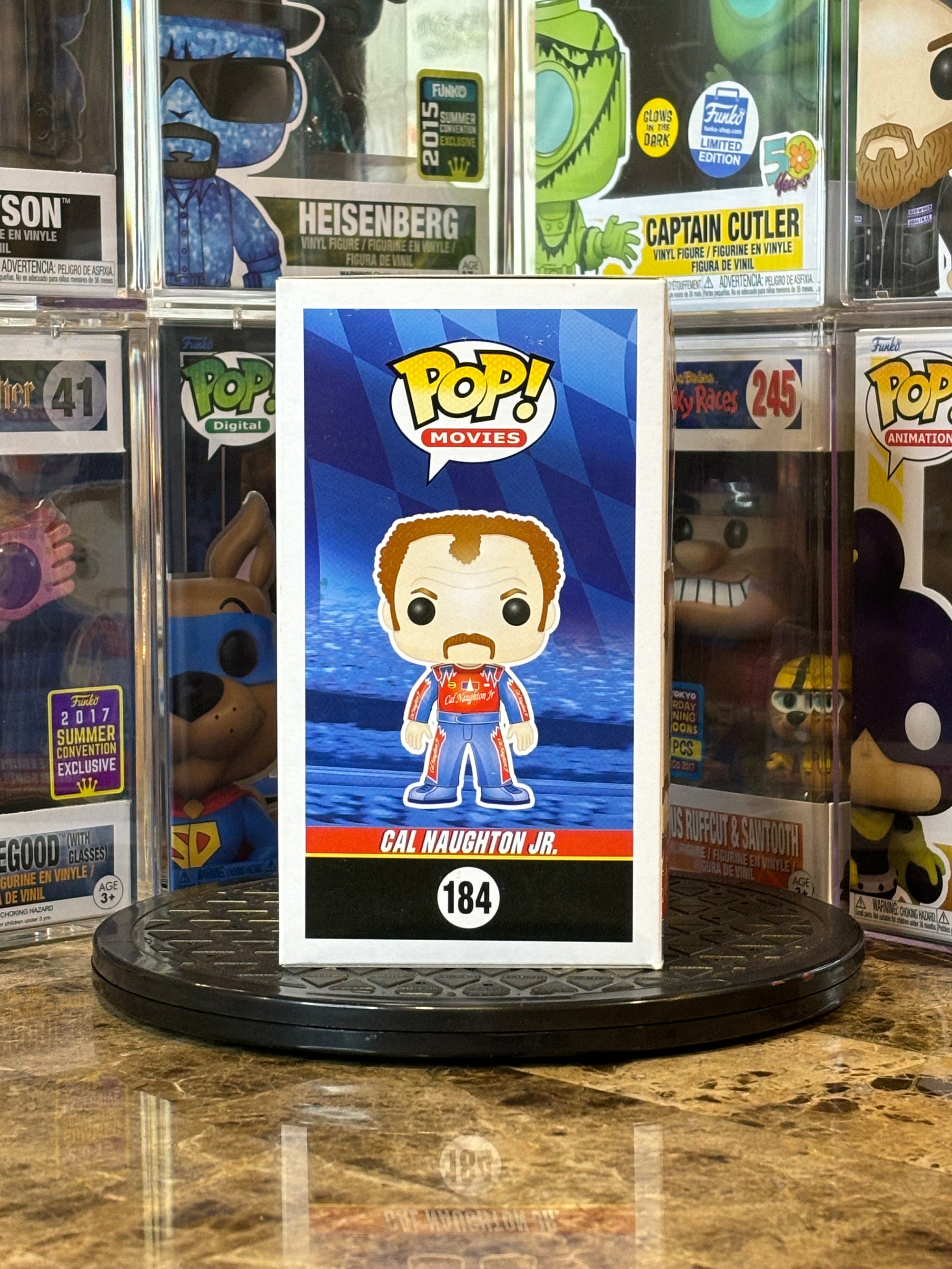 Funko Pop Talladega Nights Cal Naughton Jr #184