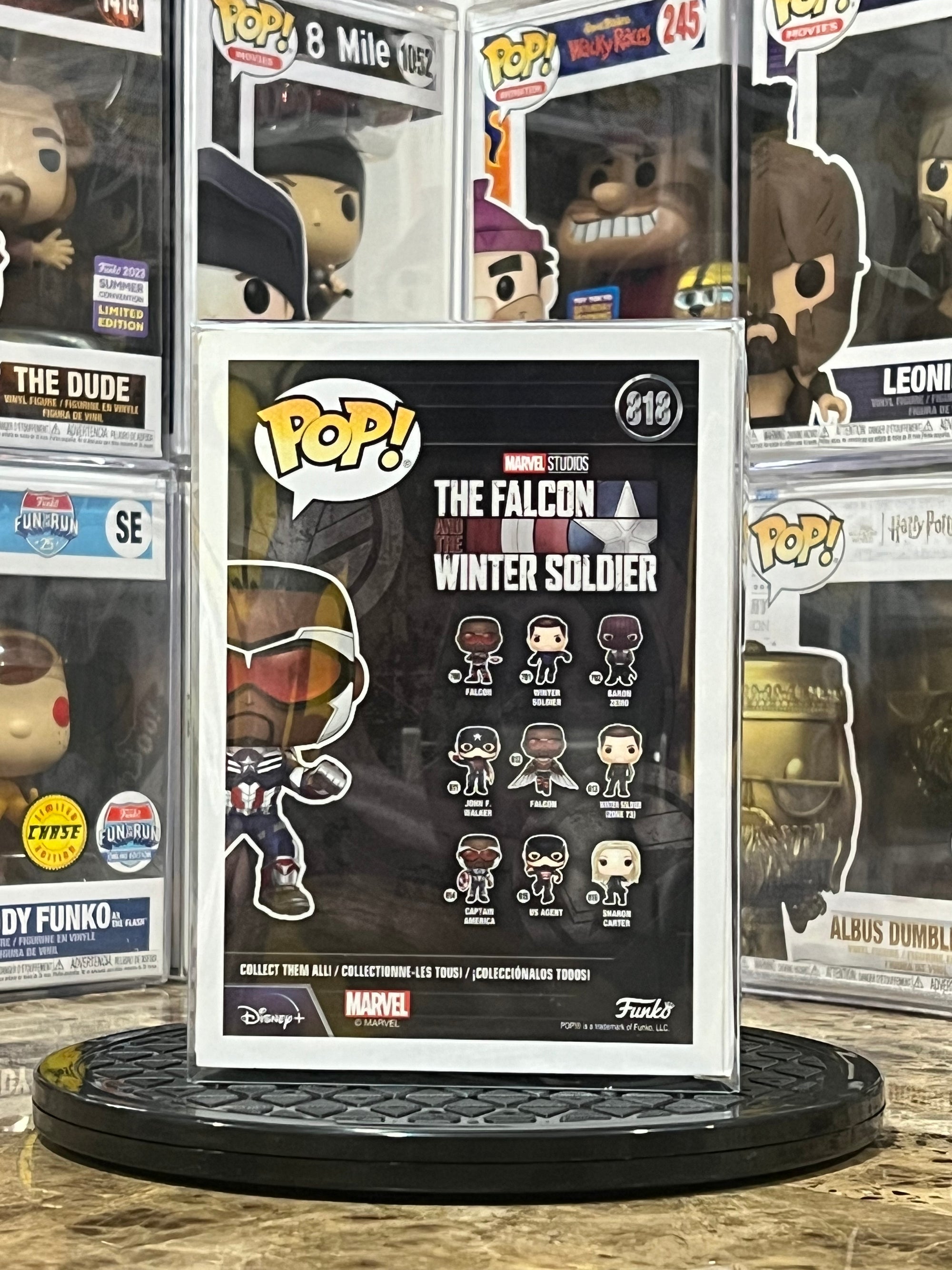 Funko Pop The Falcon and Winter Soldier Captain America #818