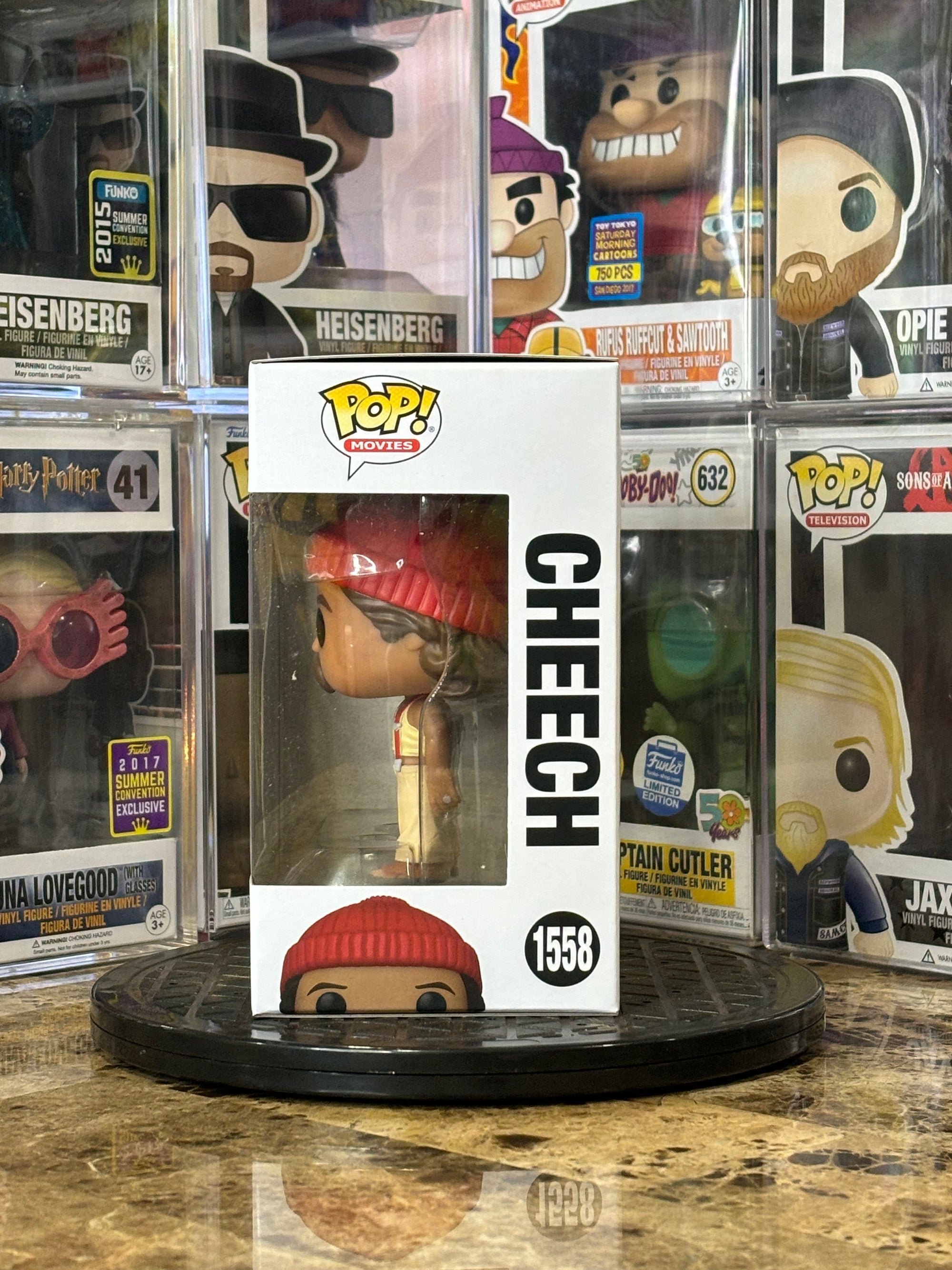 Funko Pop Cheech & Chong's Up in Smoke Cheech #1558