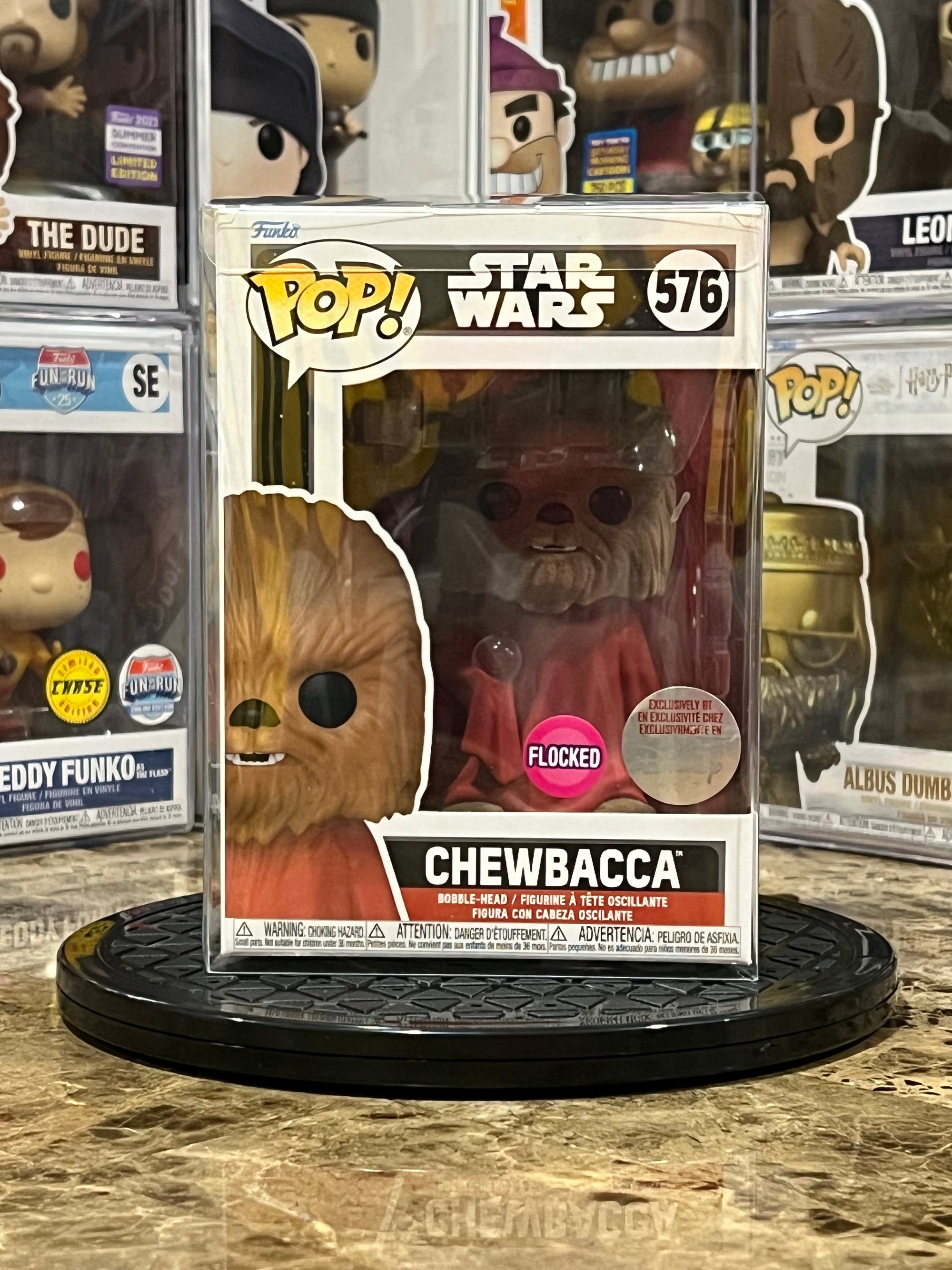 Funko Pop Star Wars Chewbacca #576 Flocked
