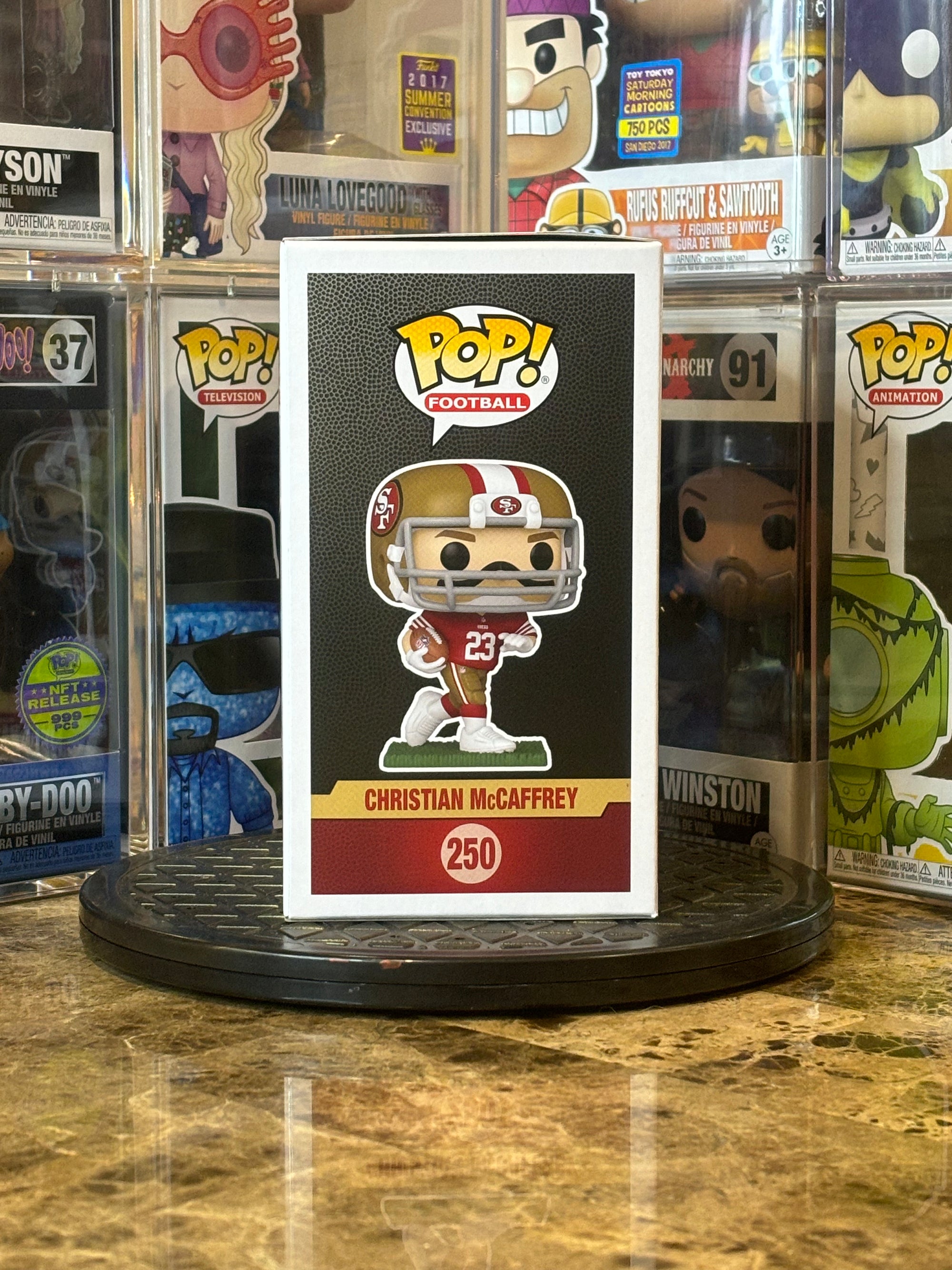 Funko Pop 49ers Christian McCaffrey #250