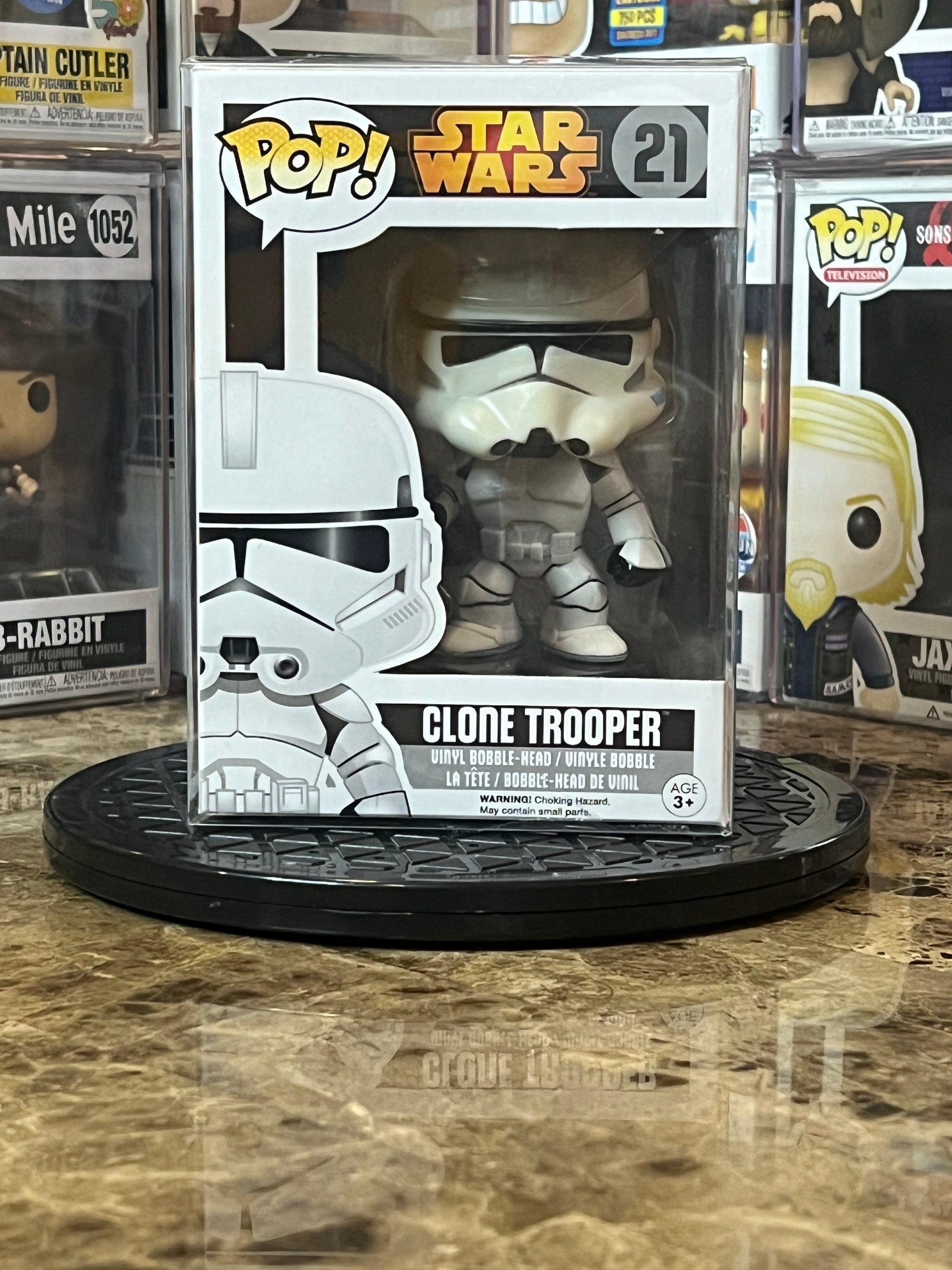 Funko Pop Star Wars Clone Trooper #21 Black Label