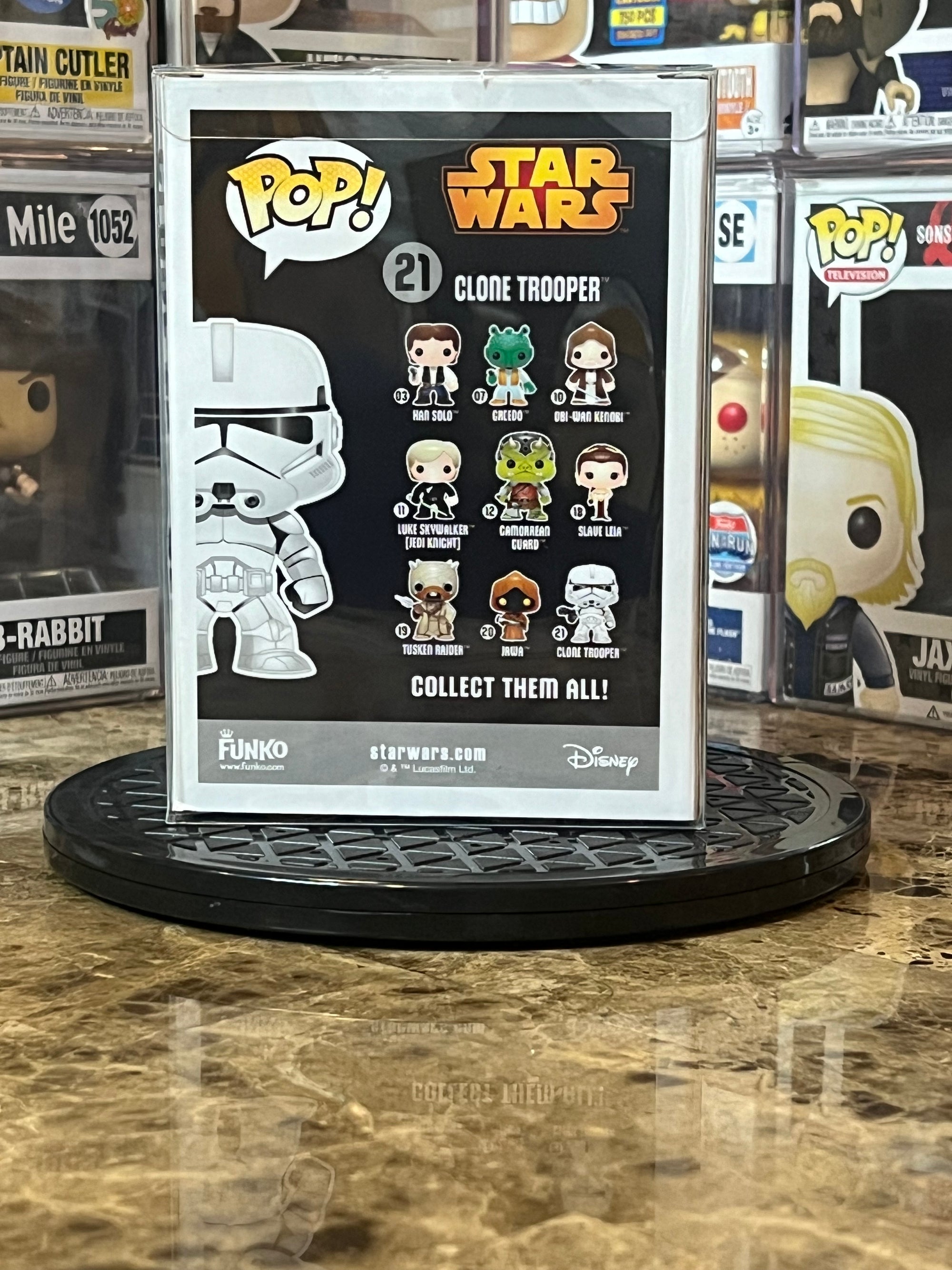 Funko Pop Star Wars Clone Trooper #21 Black Label