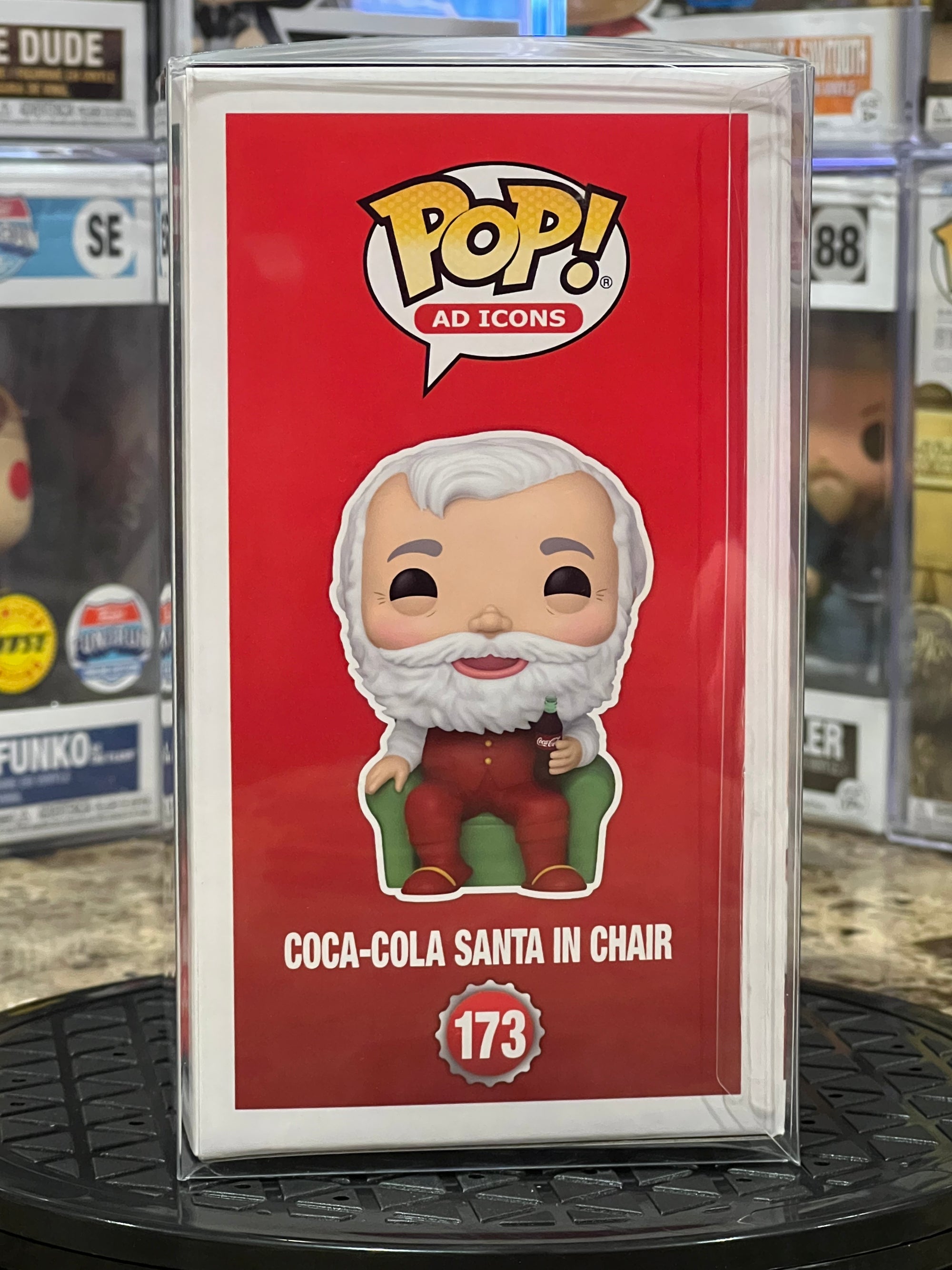 Funko Pop Coca-Cola Santa in Chair #173