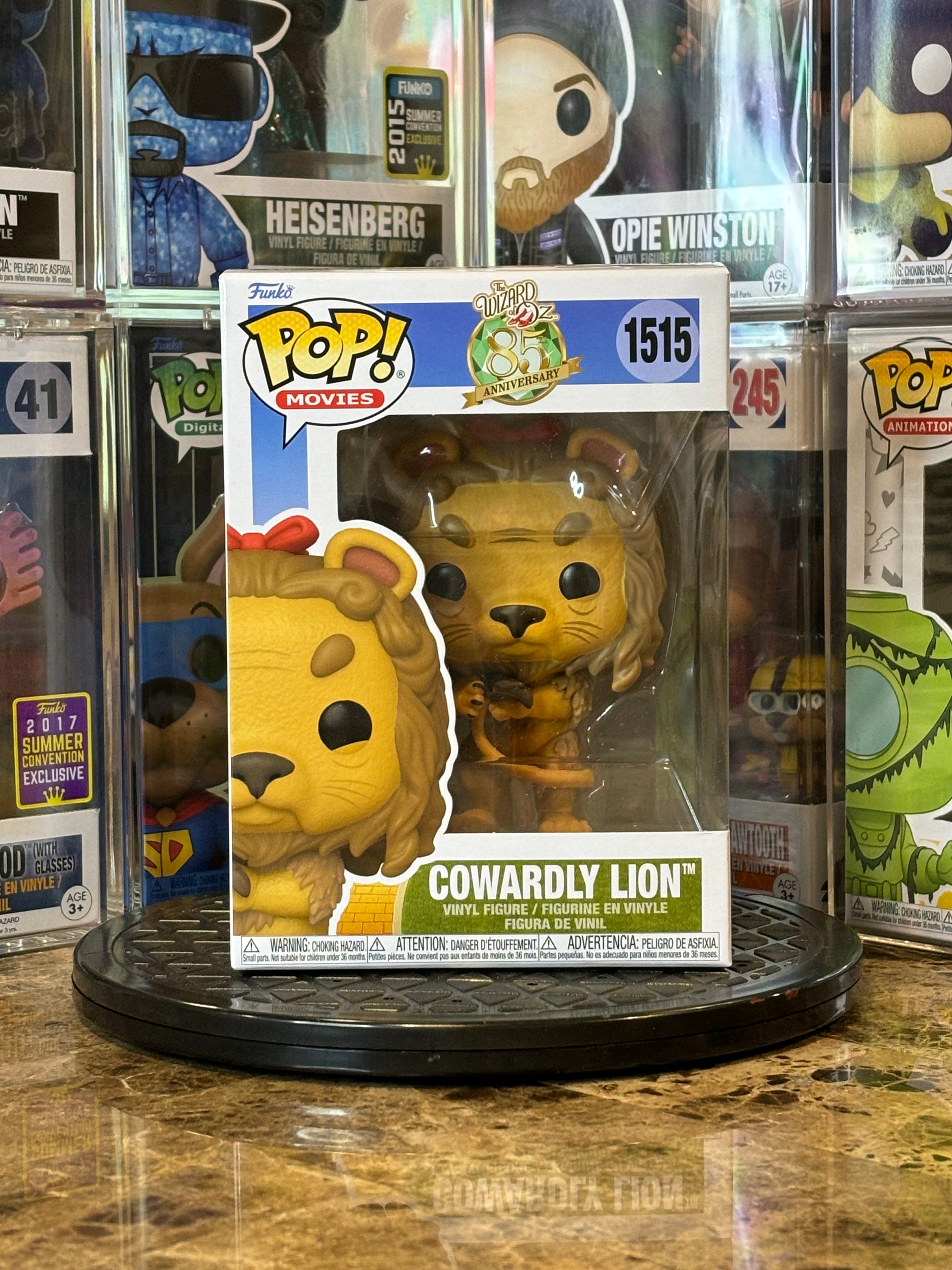 Funko Pop The Wizard of Oz 85th Anniversary Cowardly Lion #1515