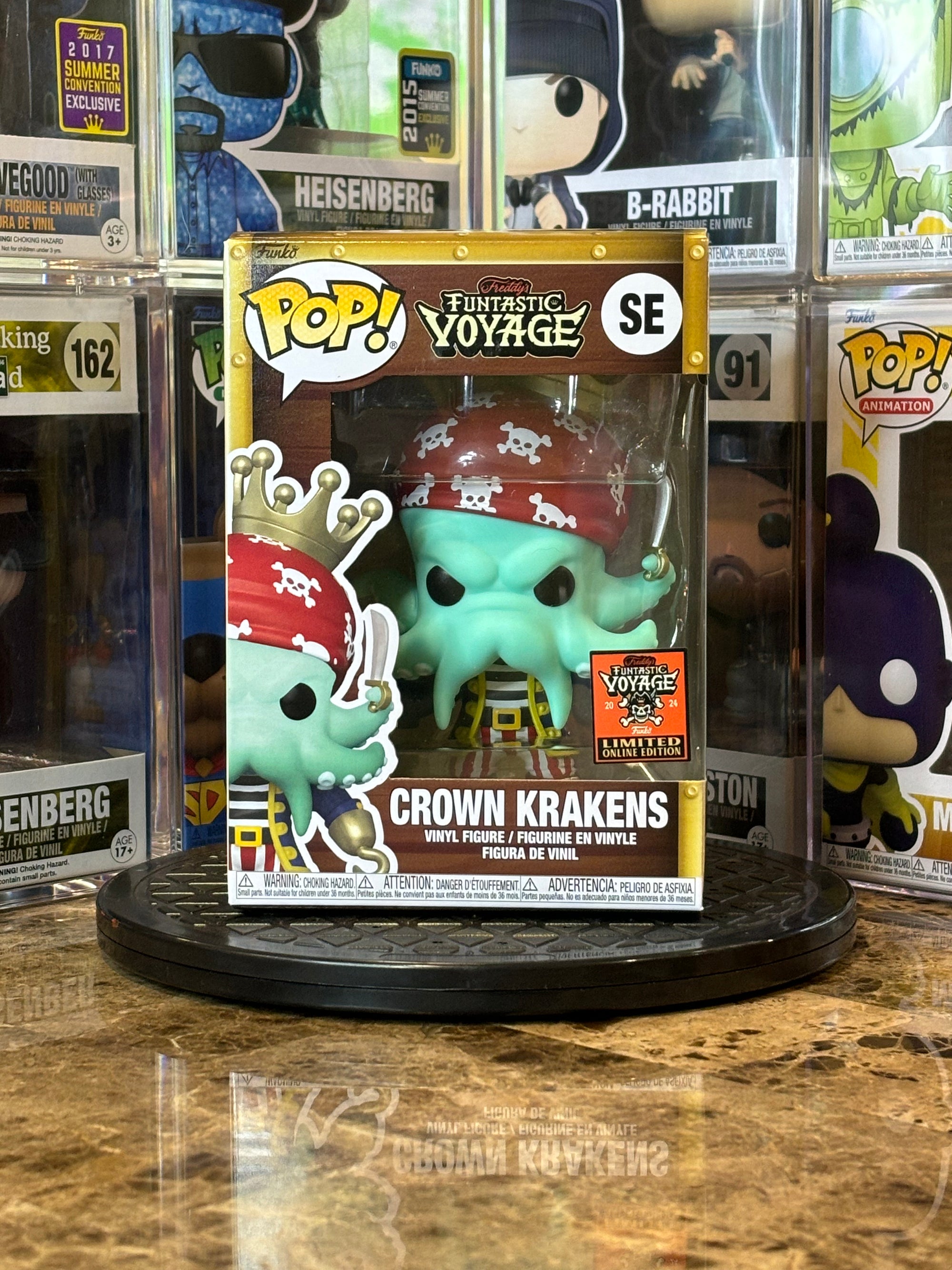 Funko Pop Freddy's Funtastic Voyage Crown Krakens #SE