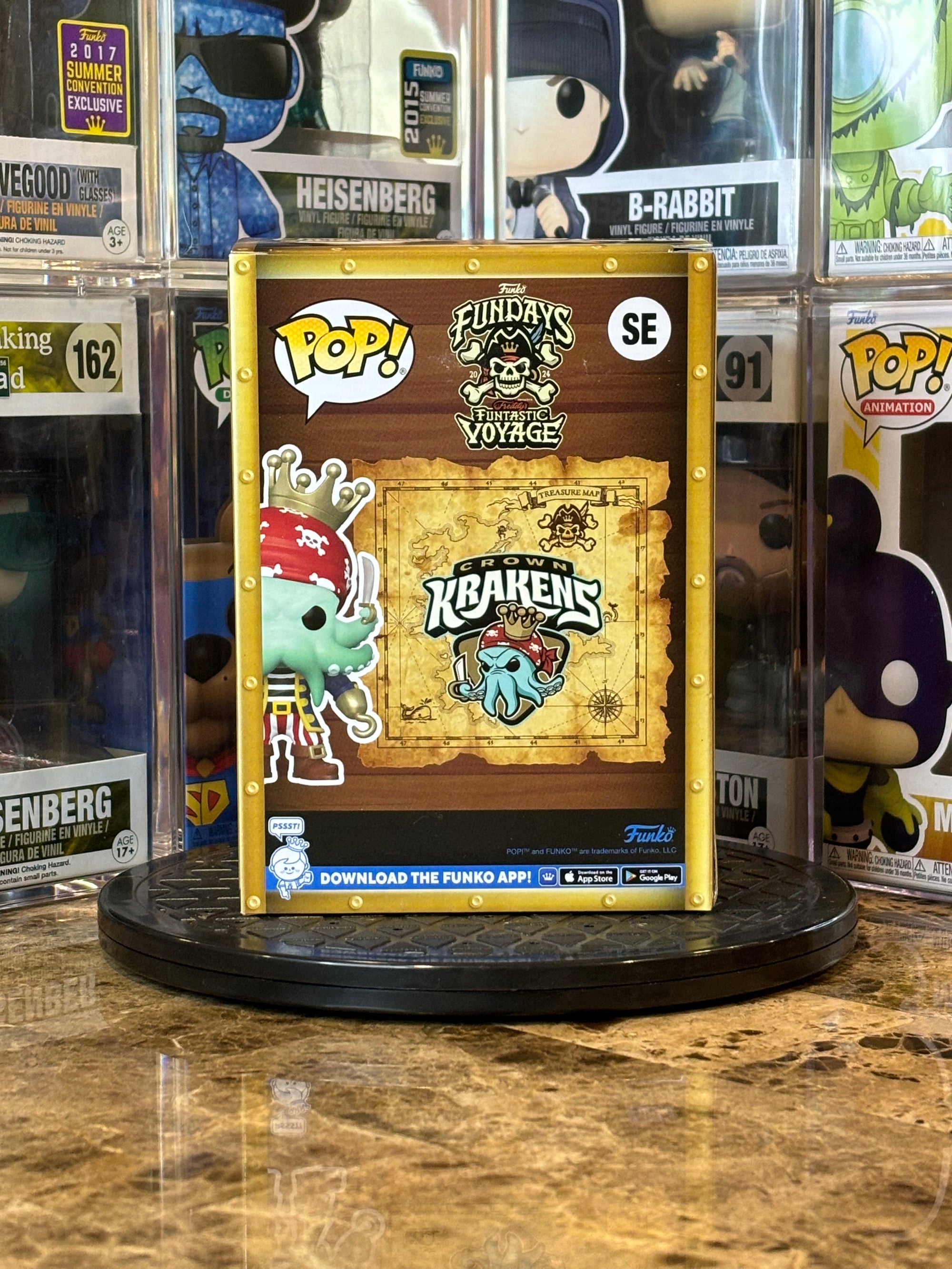 Funko Pop Freddy's Funtastic Voyage Crown Krakens #SE