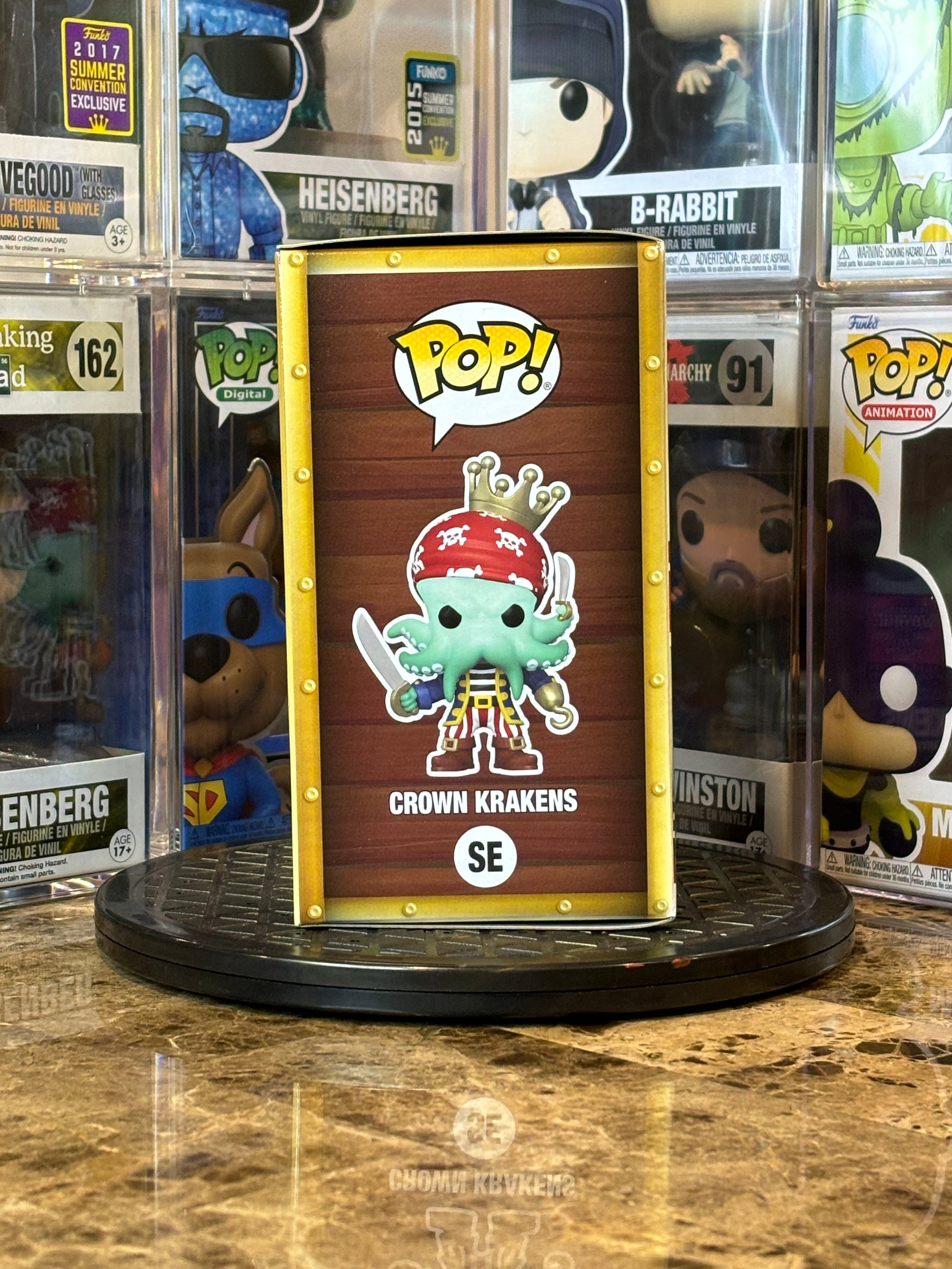 Funko Pop Freddy's Funtastic Voyage Crown Krakens #SE